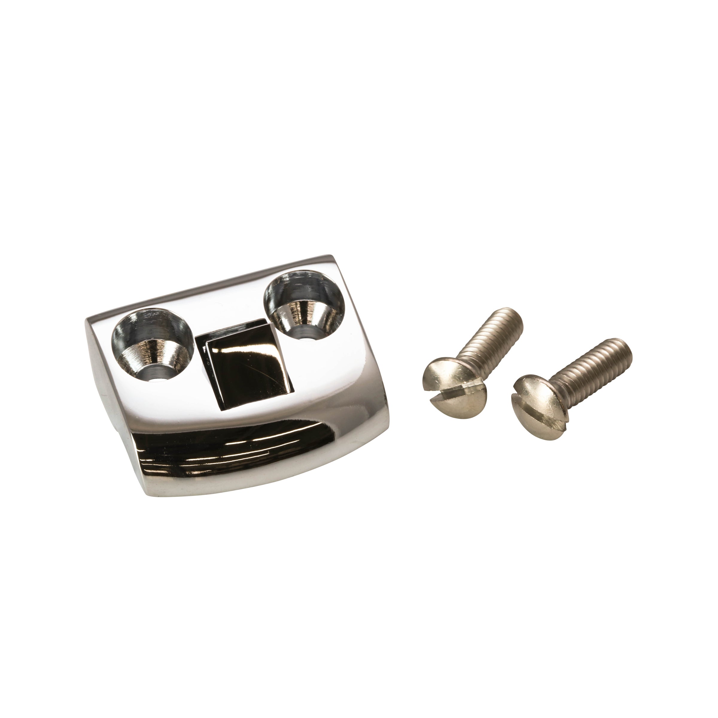 Door Striker Plate (Chrome) • 1940 Ford Closed Car & 1941-48 Station Wagon