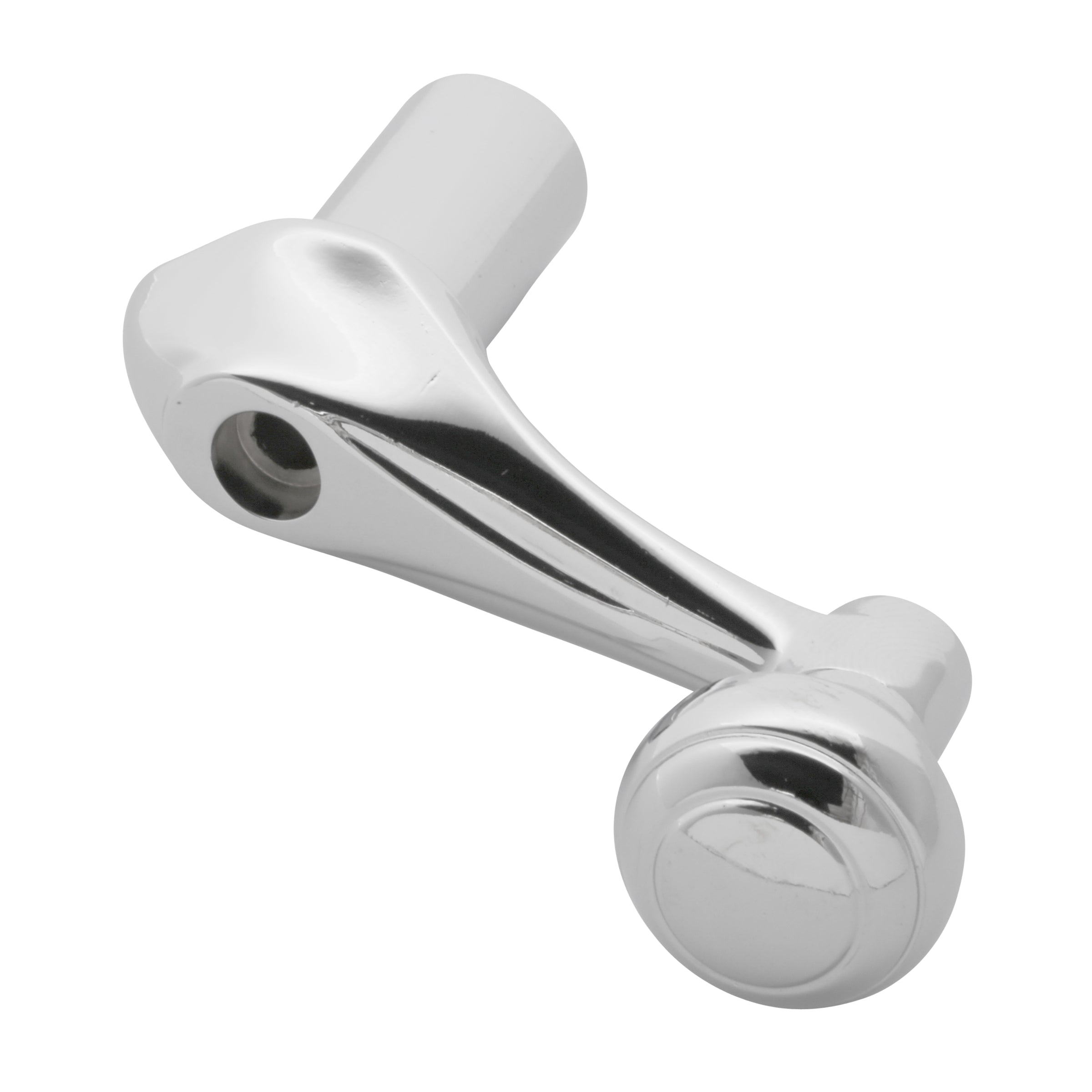 Vent Window Crank Handle (Chrome Knob) • 1941-48 Ford Coupe, Sedan &  Convertible