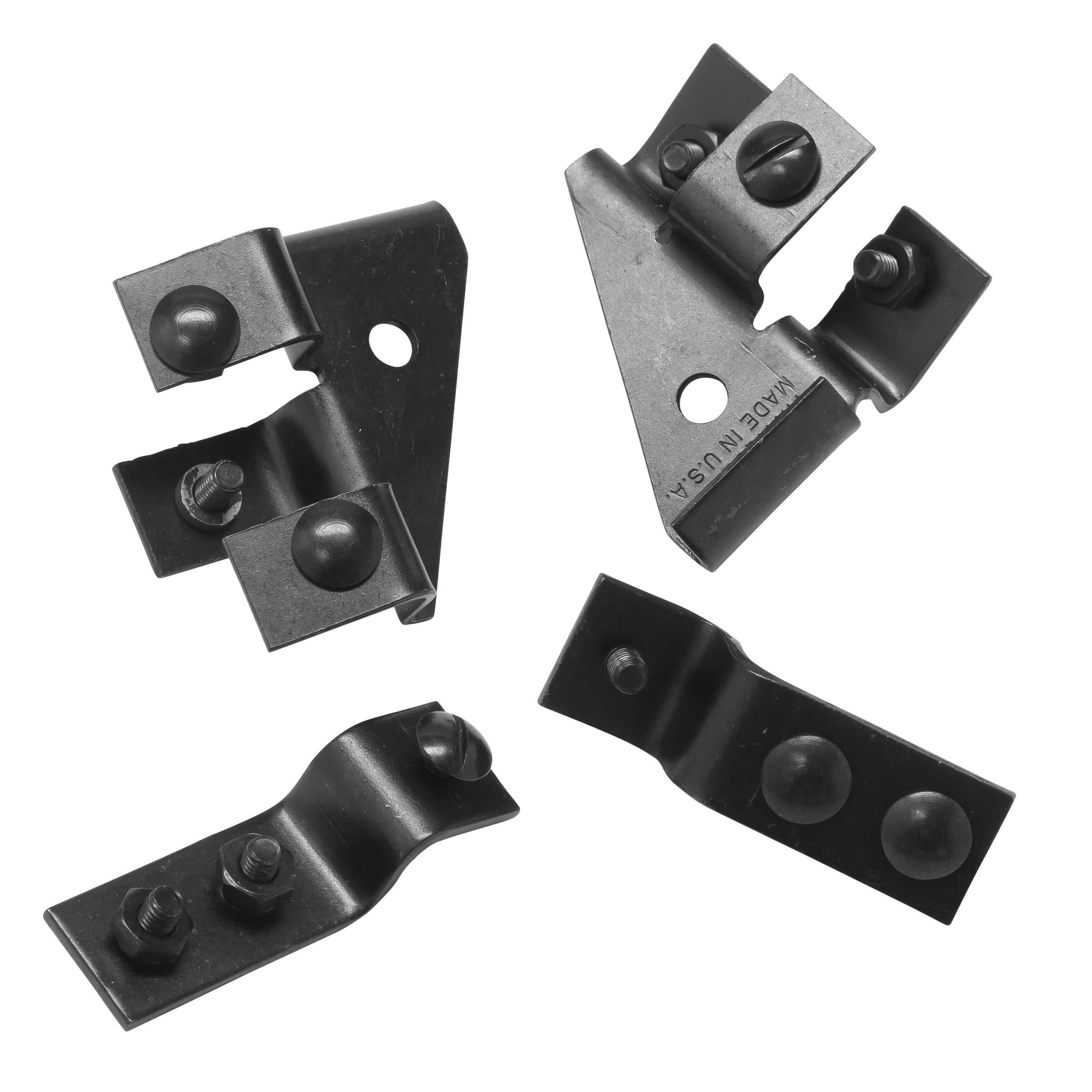 Hood Catch Brackets (On Radiator)  • 1933 Ford