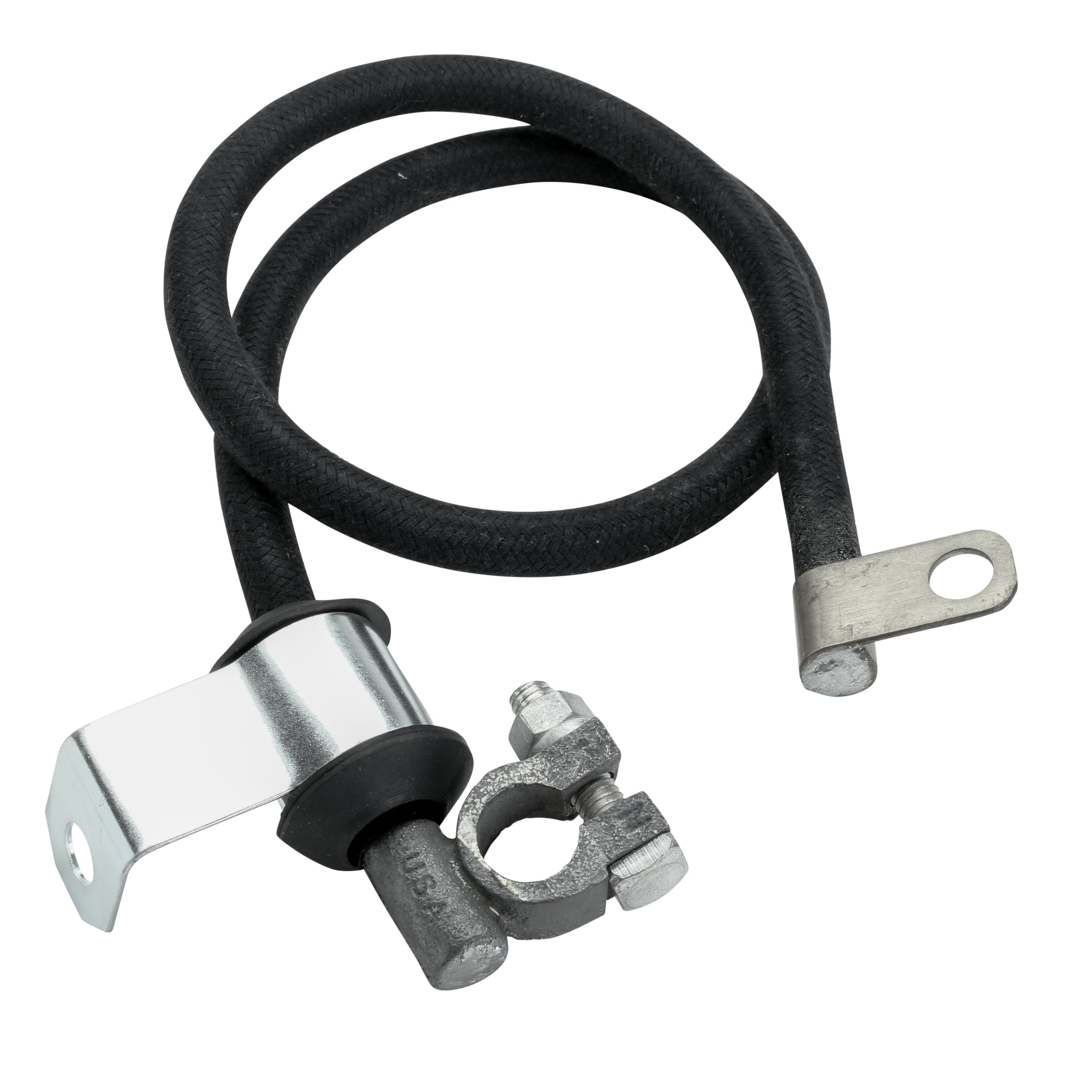 Battery to Starter Switch (Negative) Cable & Bracket • 1935-36 Ford Passenger & Pickup