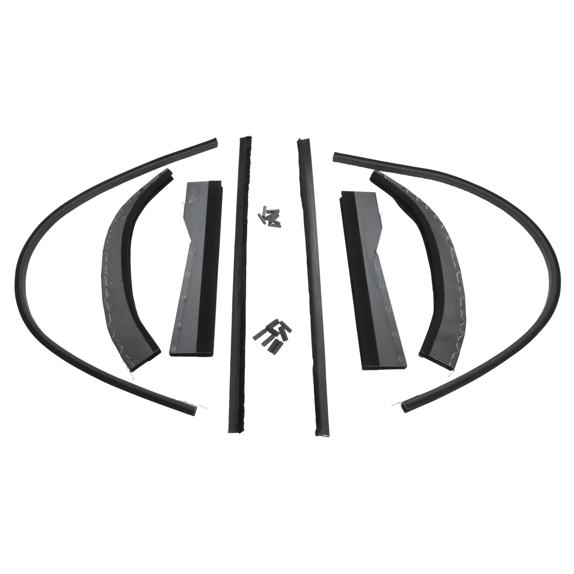 Window Channel Kit (Front Door, Rubber) • 1935-36 Ford 3 Window Coupe