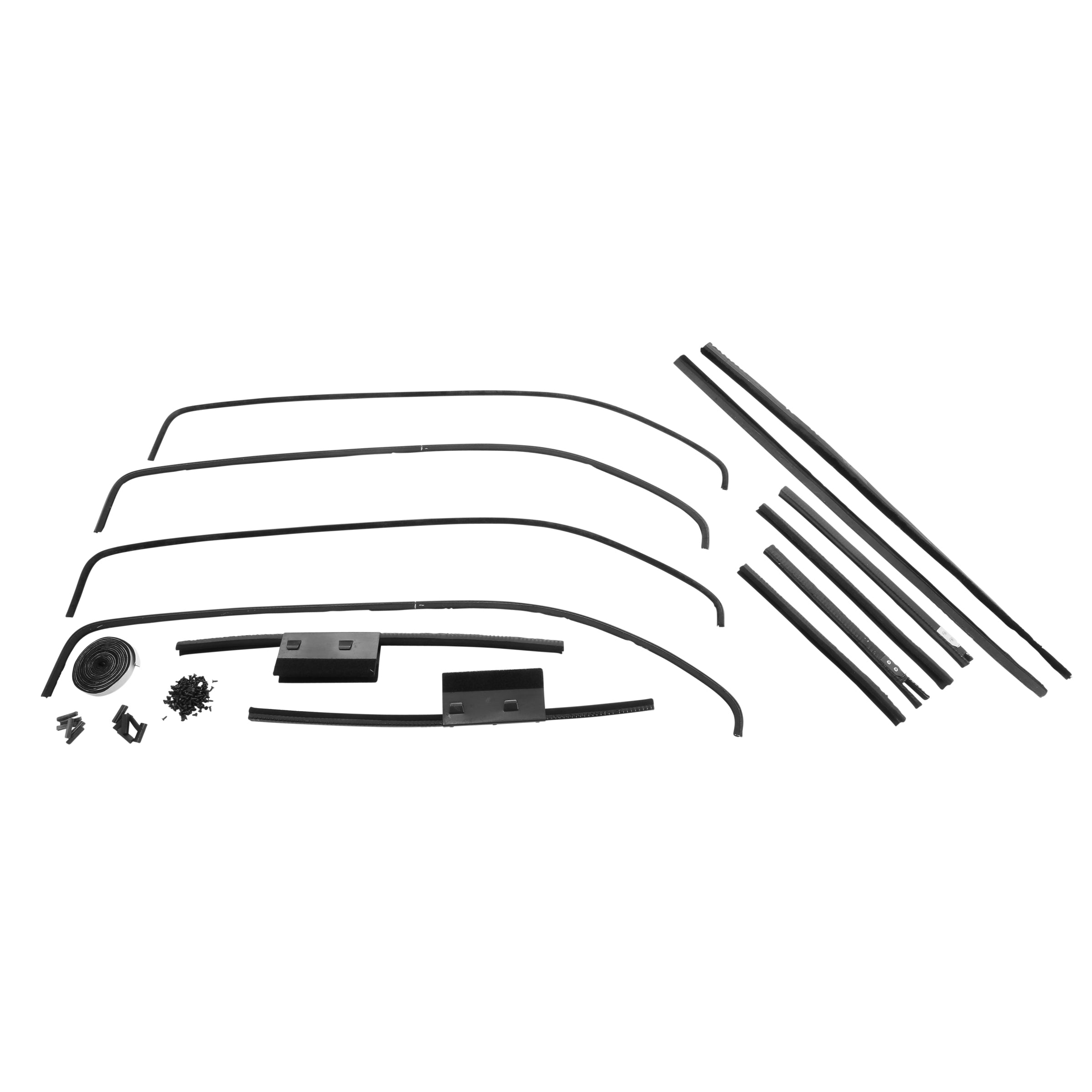 Window Channel Kit (Rear Quarter, Rubber) • 1935-36 Ford Tudor Sedan