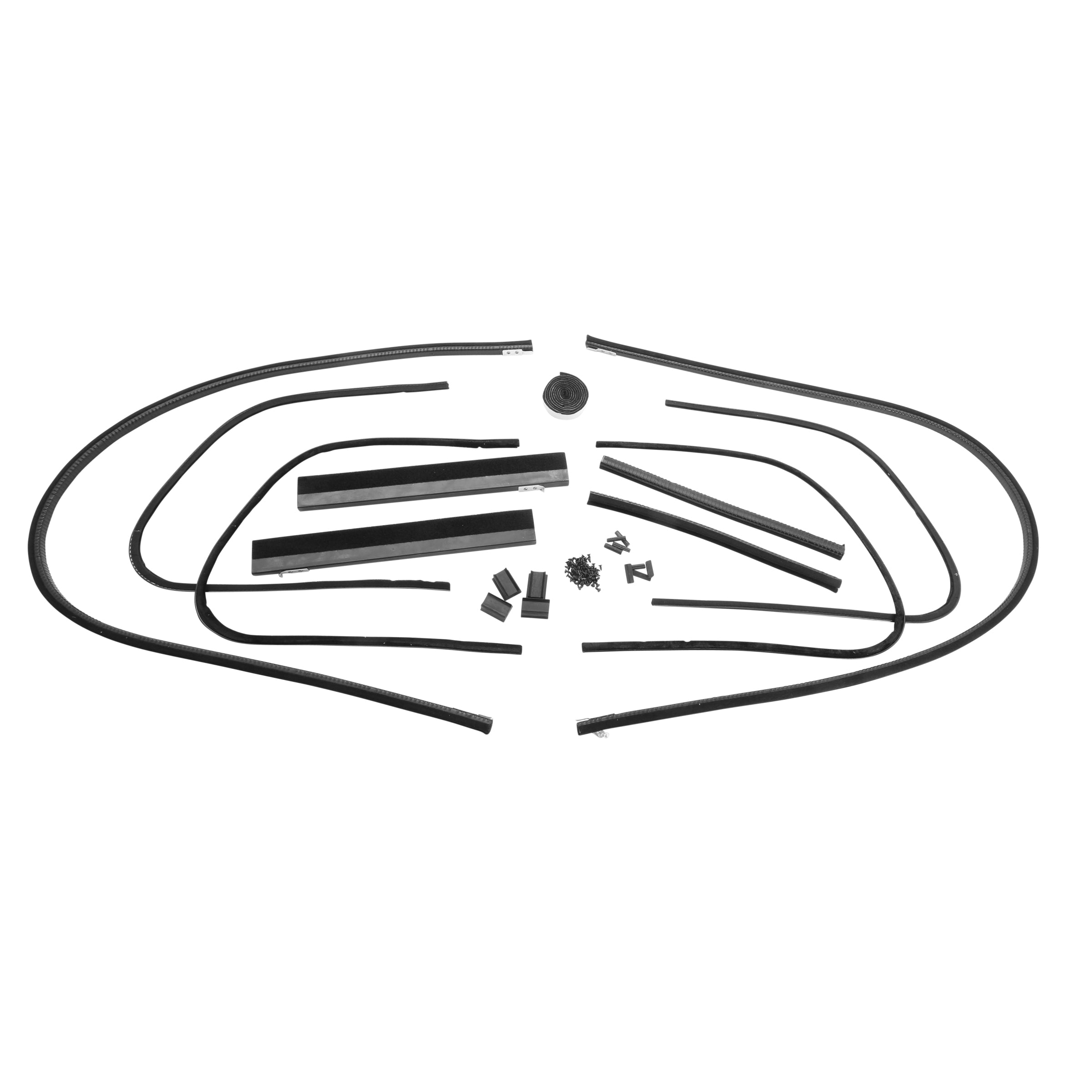 Window Channel Kit (Rear Door, Rubber)  • 1935-36 Ford Fordor Sedan