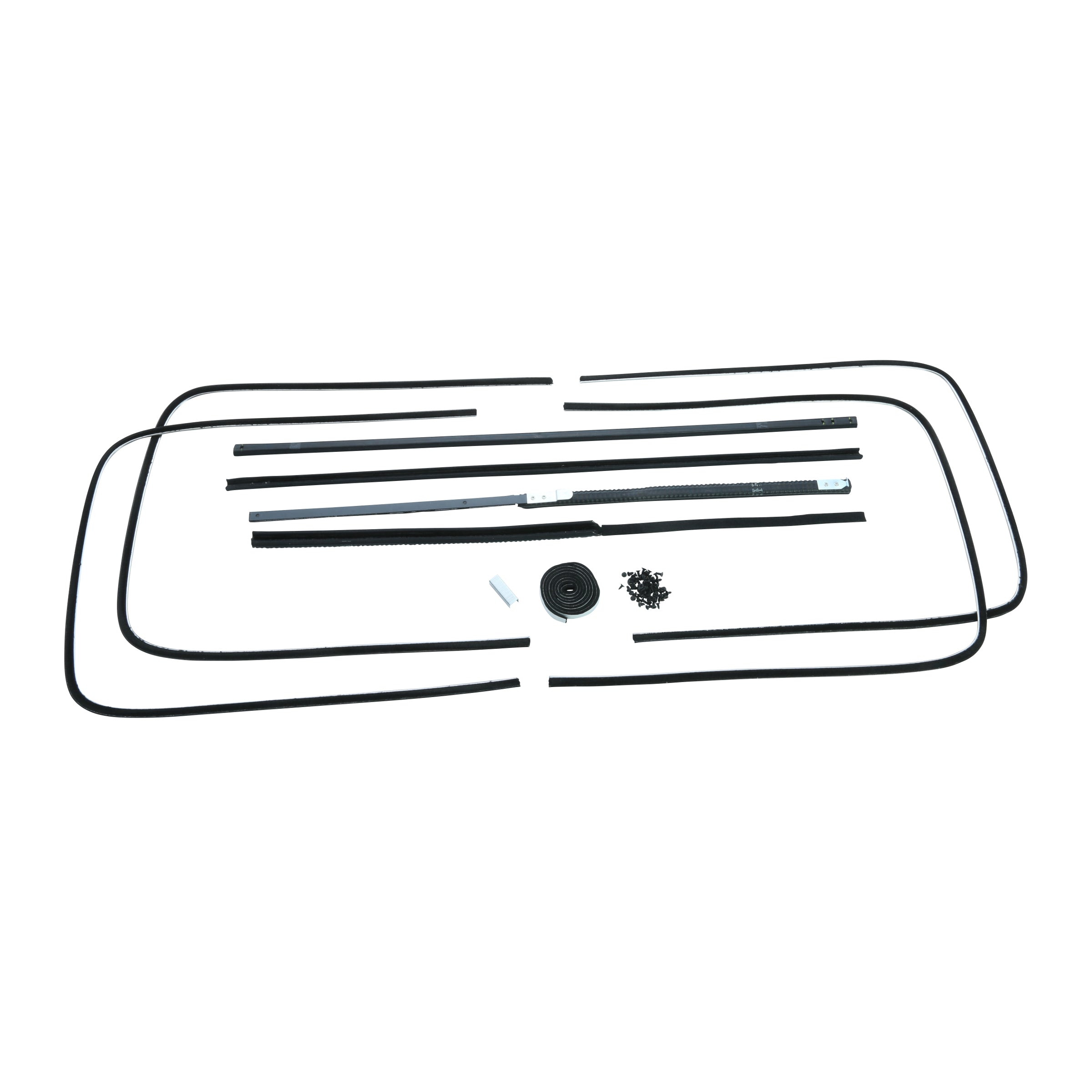 Window Channel Kit (Front Door) • 1946-48 Ford Coupe & Fordor Sedan (Small Door)