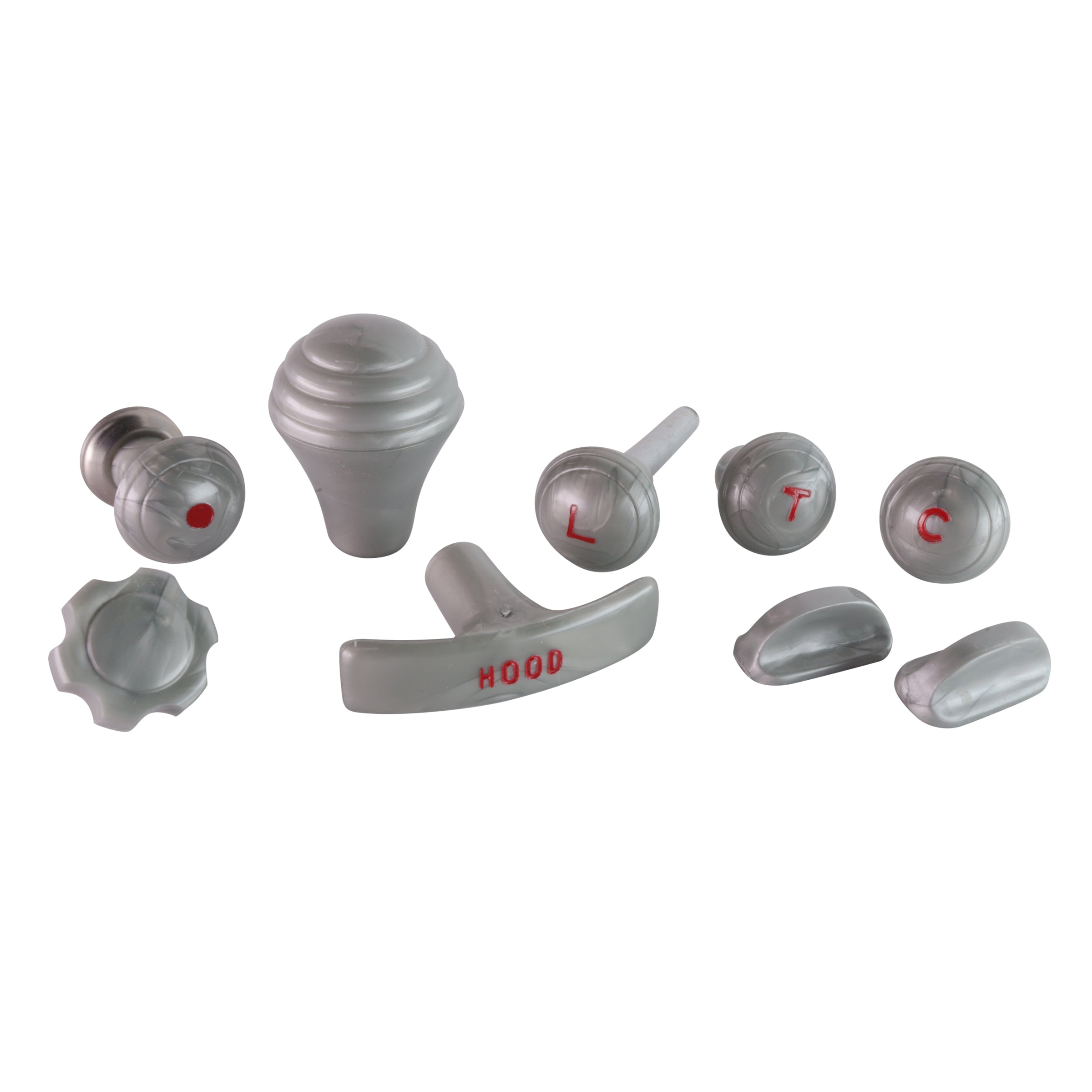 Dash Knob Set (Blue-Gray) • 1946 Ford Super Deluxe
