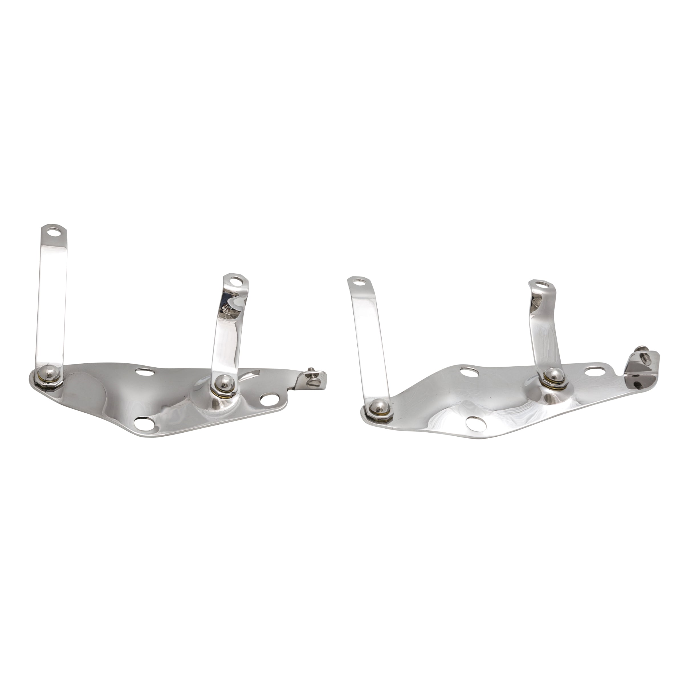 Hood Hinges (Stainless Steel) • 1937 Ford Passenger