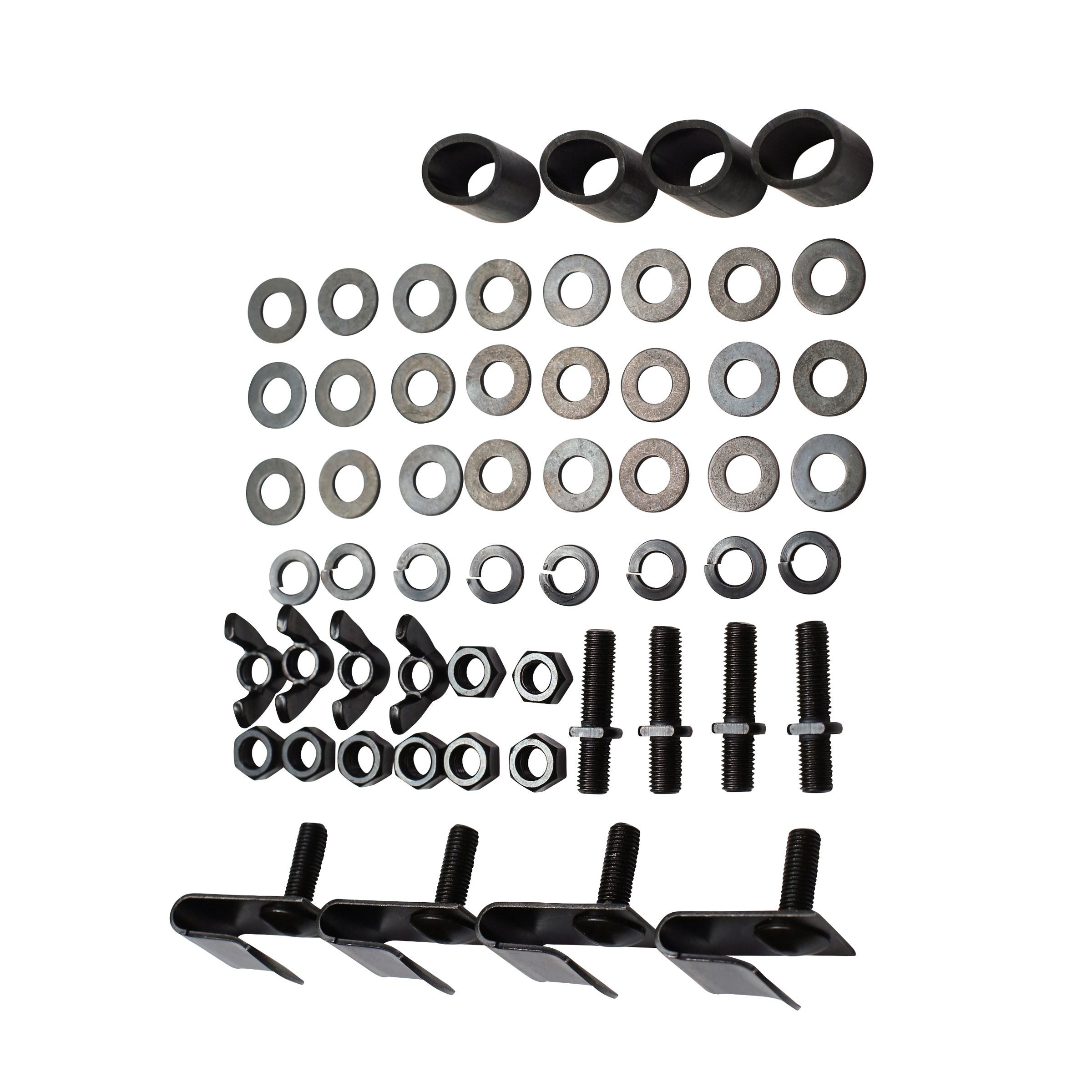 Fender Apron & Hood Side Mounting Set • 1938 Ford Passenger & 1939 Standard