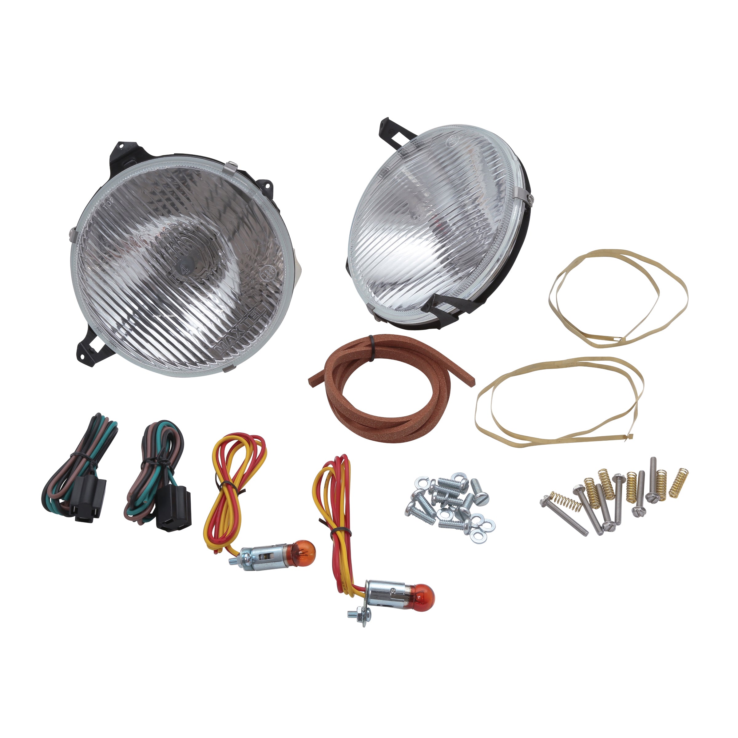 Quartz Halogen Headlight Retrofit Kit • 1939 Ford Deluxe