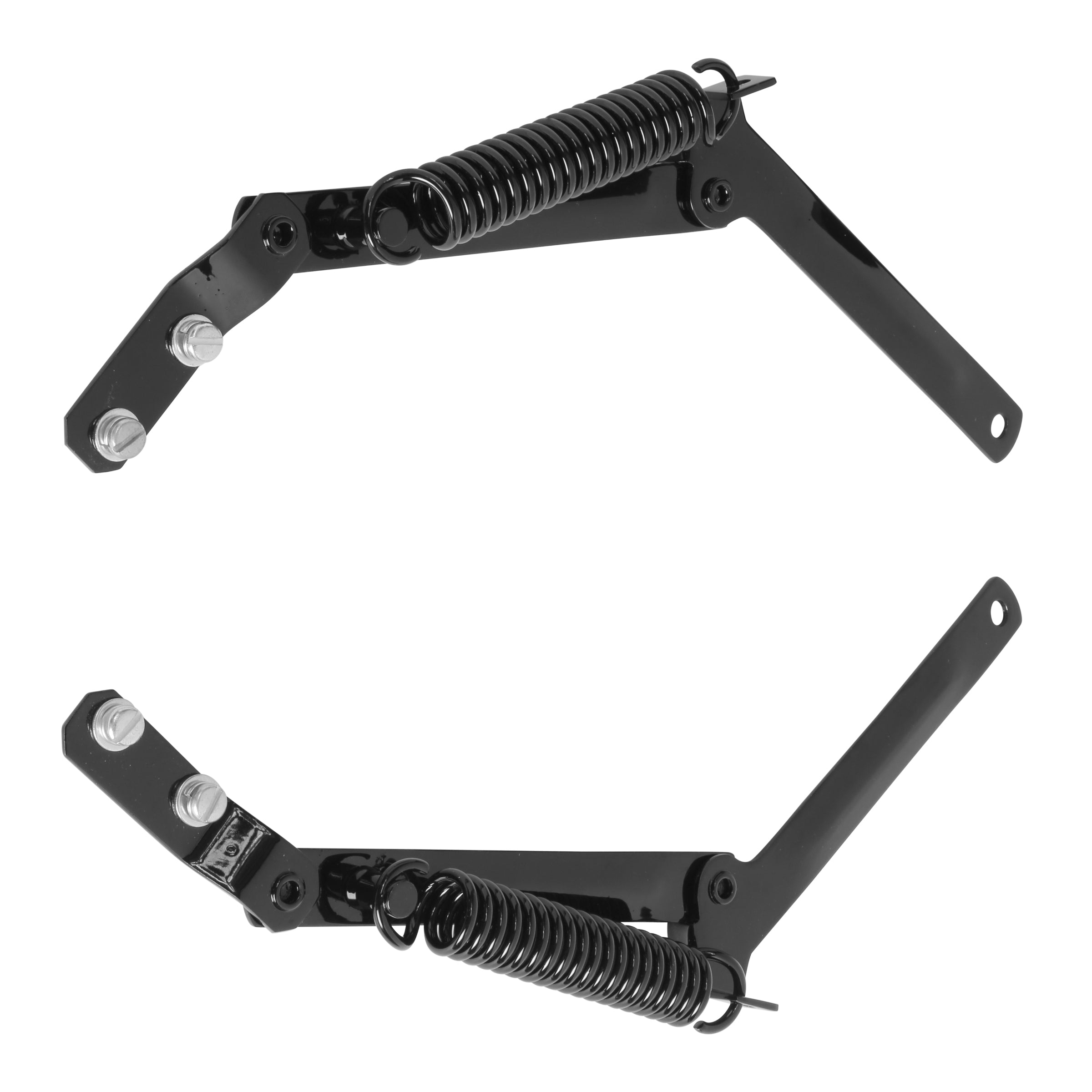 Hood Arm & Spring Supports (Black) • 1939 Ford Deluxe, 1940 Passenger & 1941 Standard Delivery