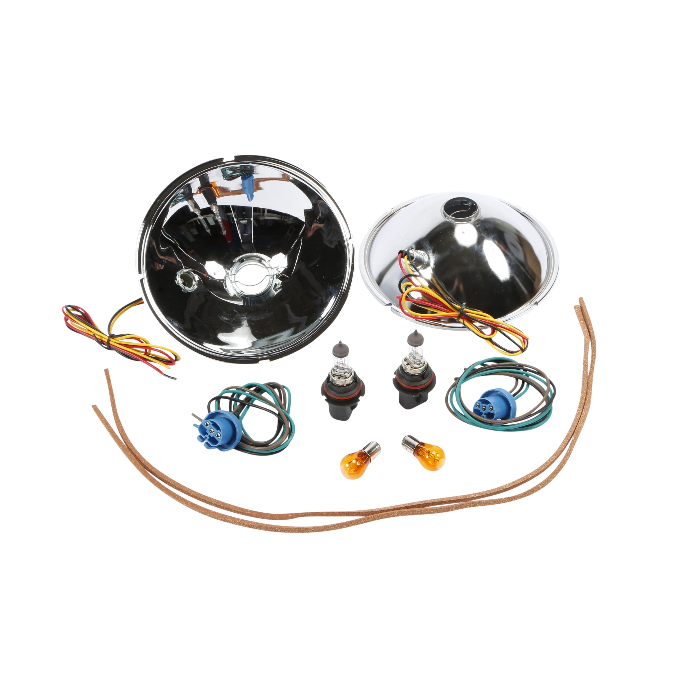 Quartz Halogen Kit with Reflectors (12 Volt With Turn Signals) • 1928-31 Model A Ford