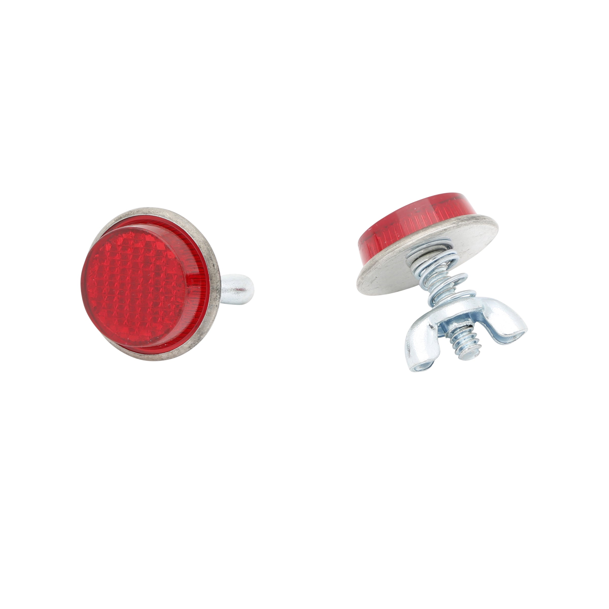 License Plate Reflector Bolts (Red) • Ford