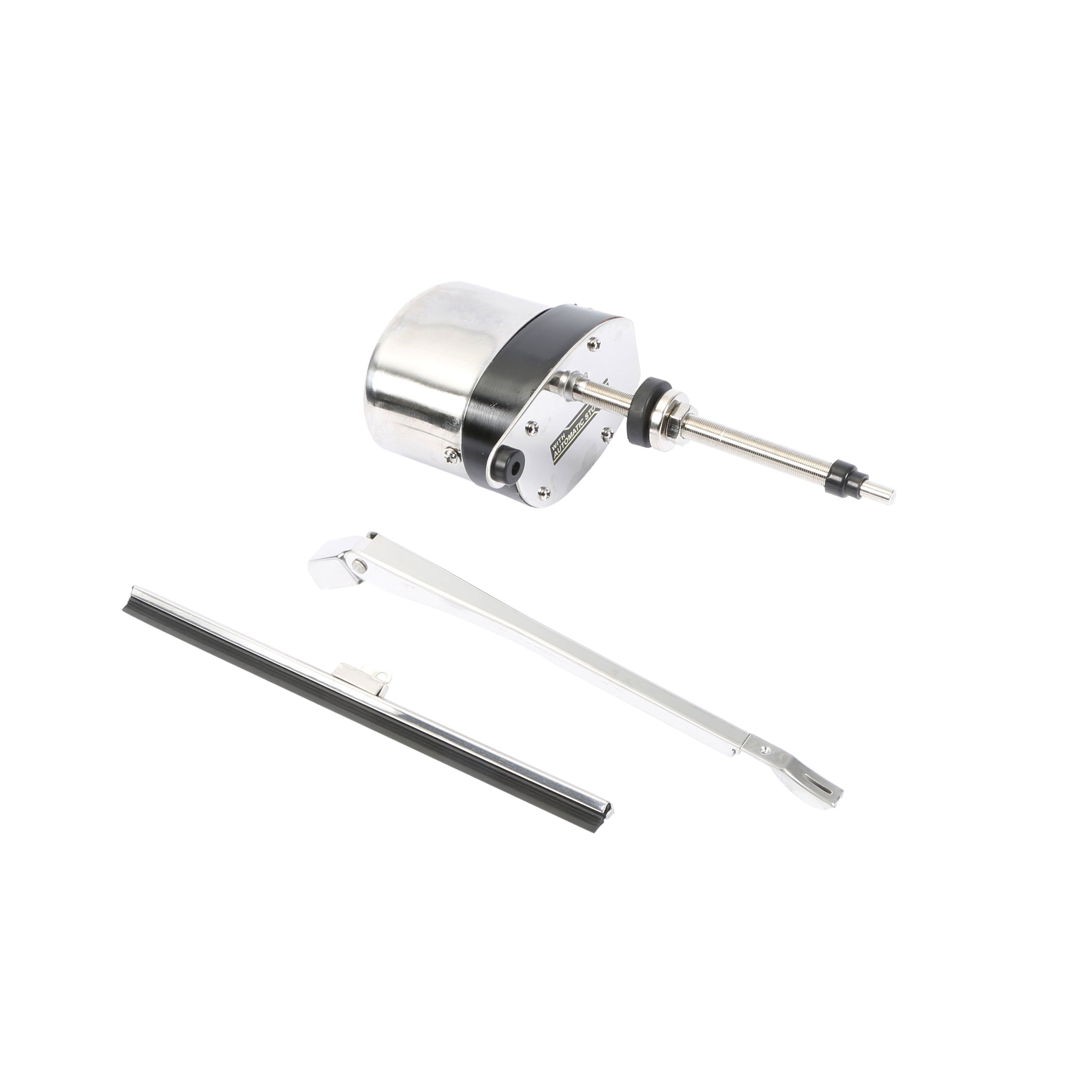 Windshield Wiper Motor Kit (Stainless Steel 12 Volt) • 1932-39 Ford Passenger & Pickup