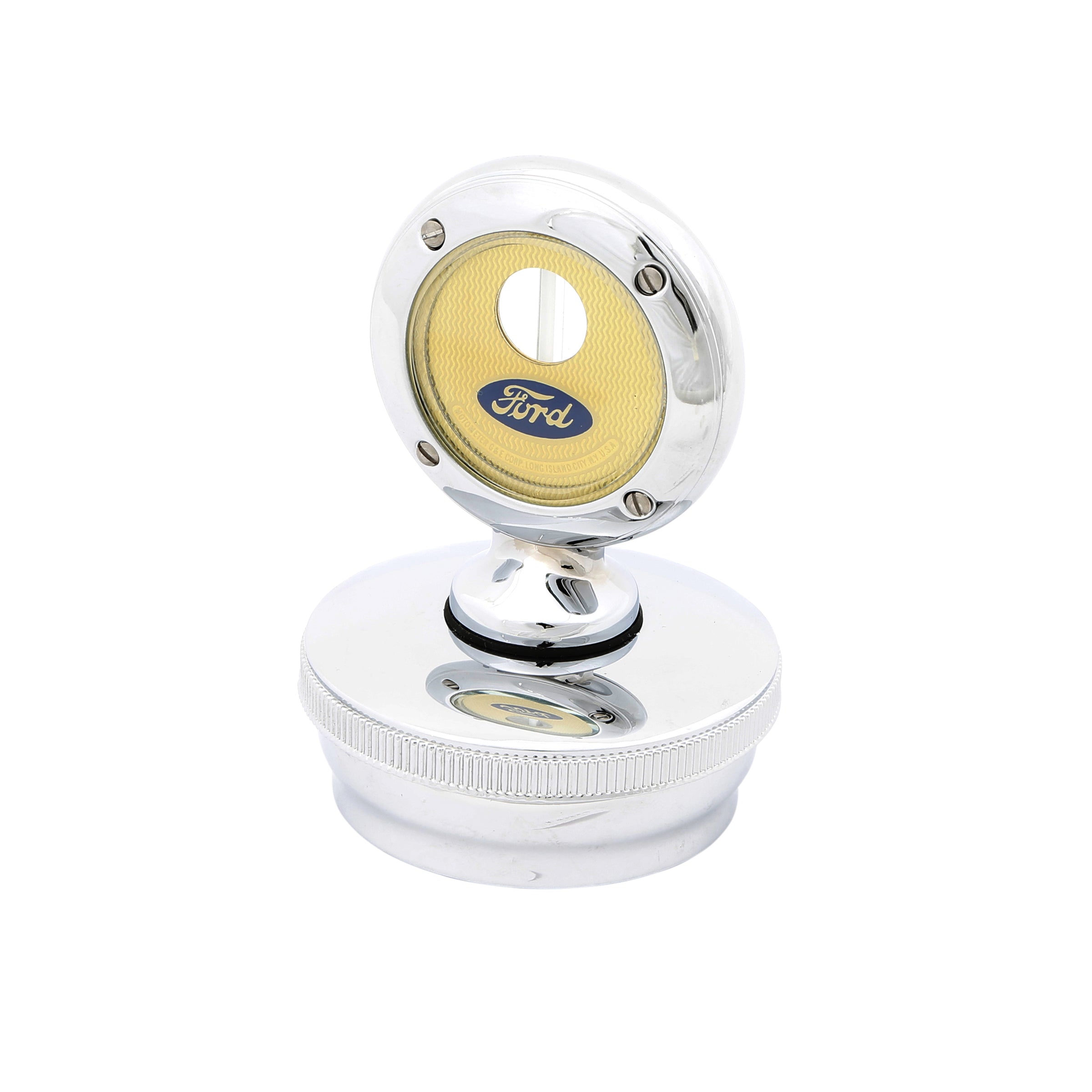 Motometer & Locking Cap Plain • 1930-31 Model A Ford