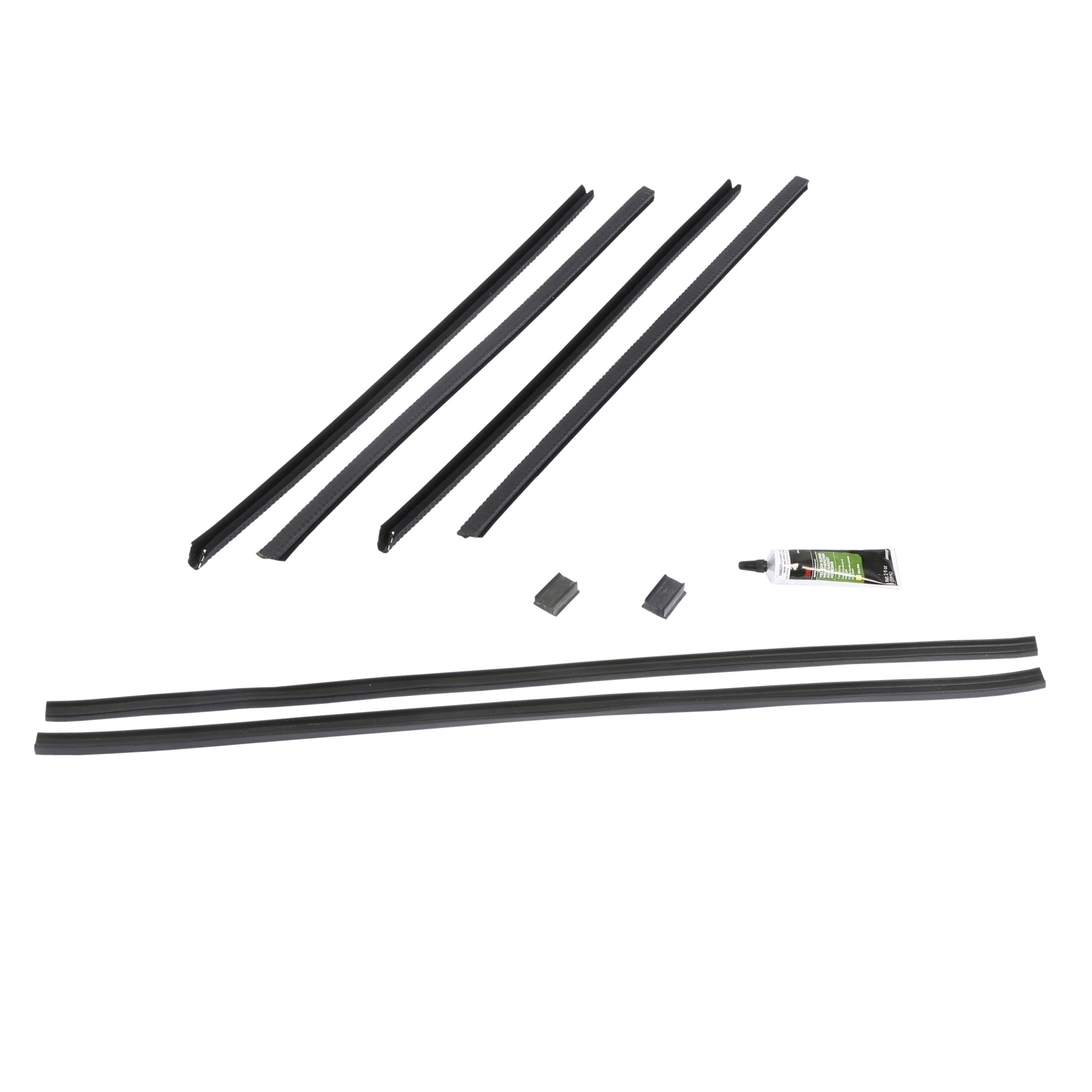 Window Channel Kit (Rear Door) • 1928-31 Model A Ford Straight Windshield Fordor Sedan