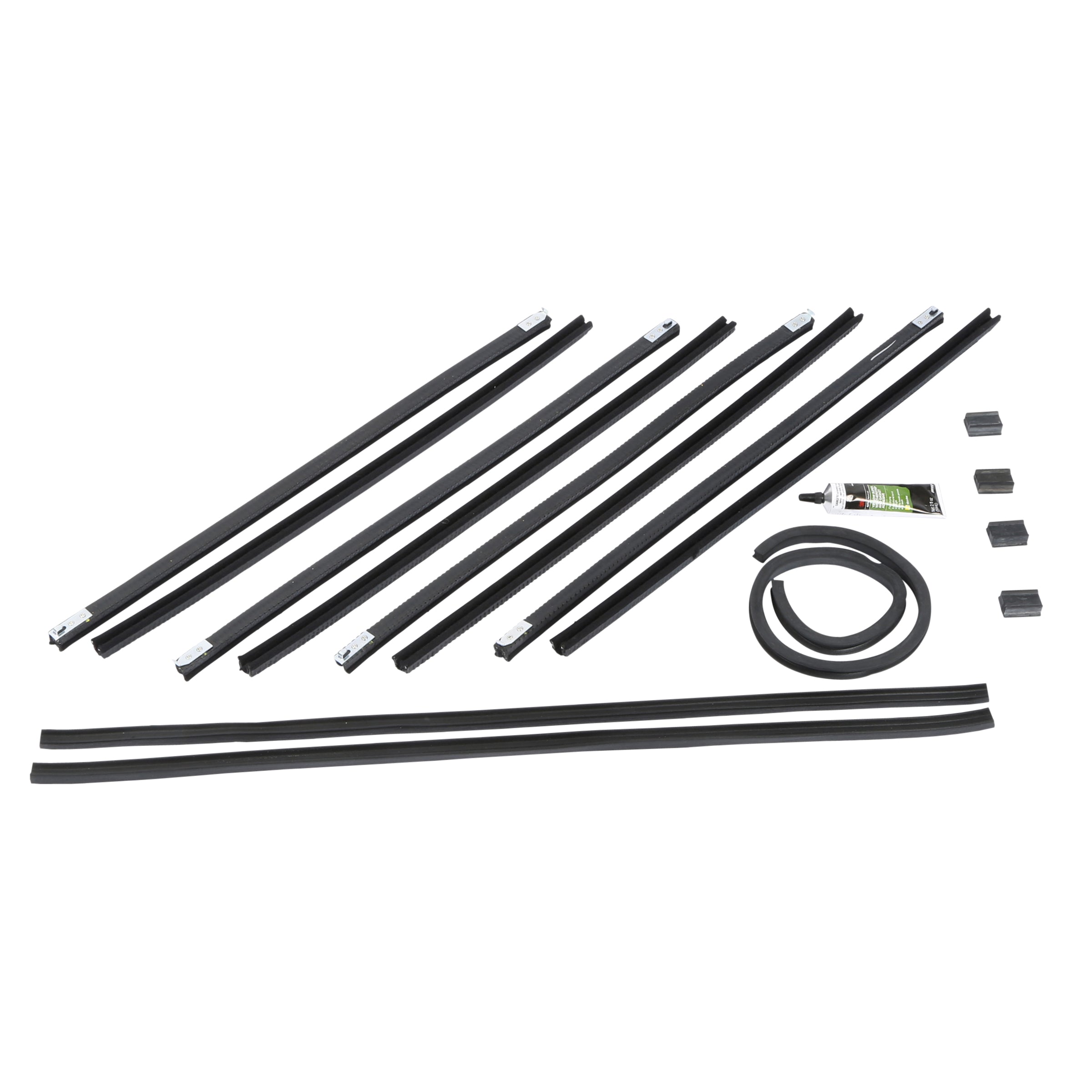 Window Channel Kit (Rear Door & Quarter Window) • 1931 Model A Ford Slant Windshield Fordor