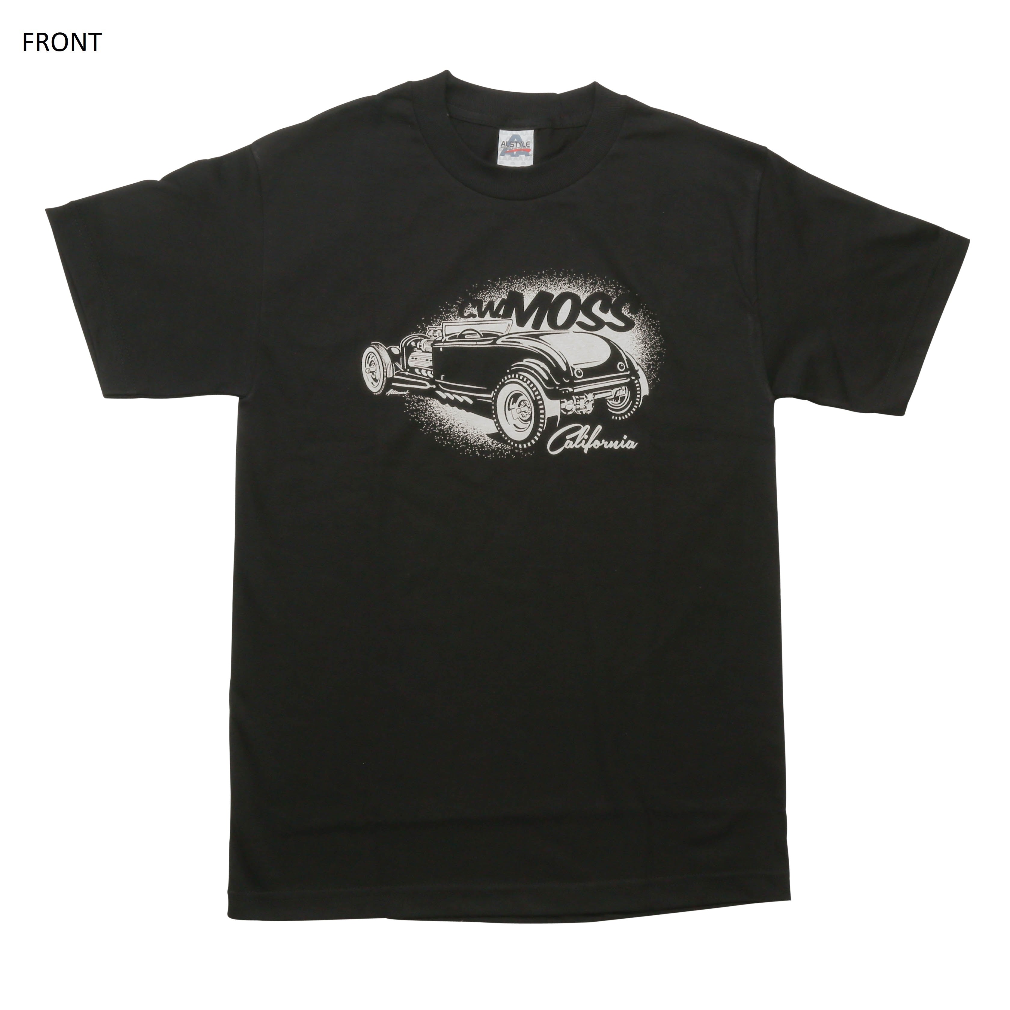 C.W. Moss Black T-Shirt • Hot Rod Roadster