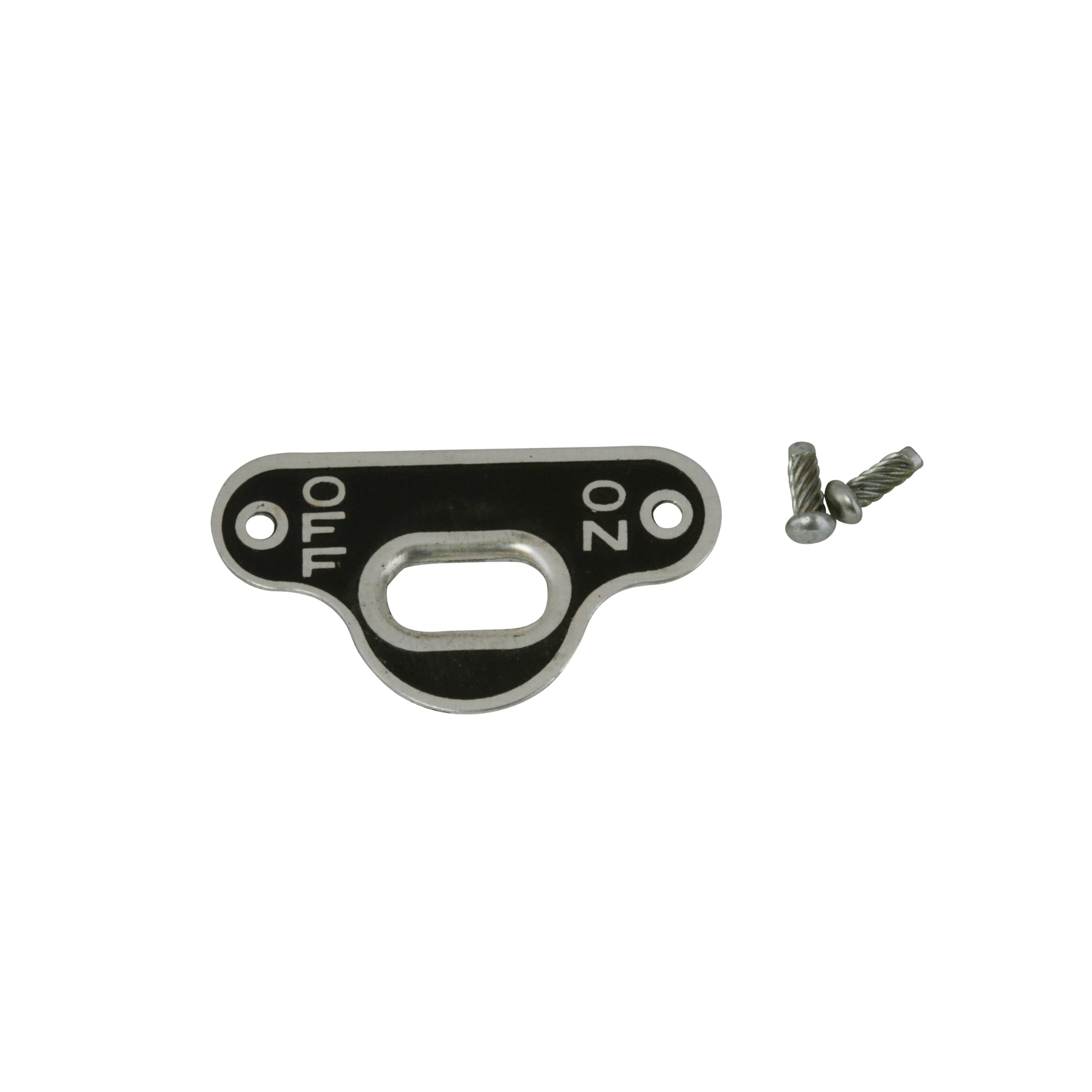 Ignition Switch On-Off Plate • 1932 Ford Passenger & 1932-34 Pickup
