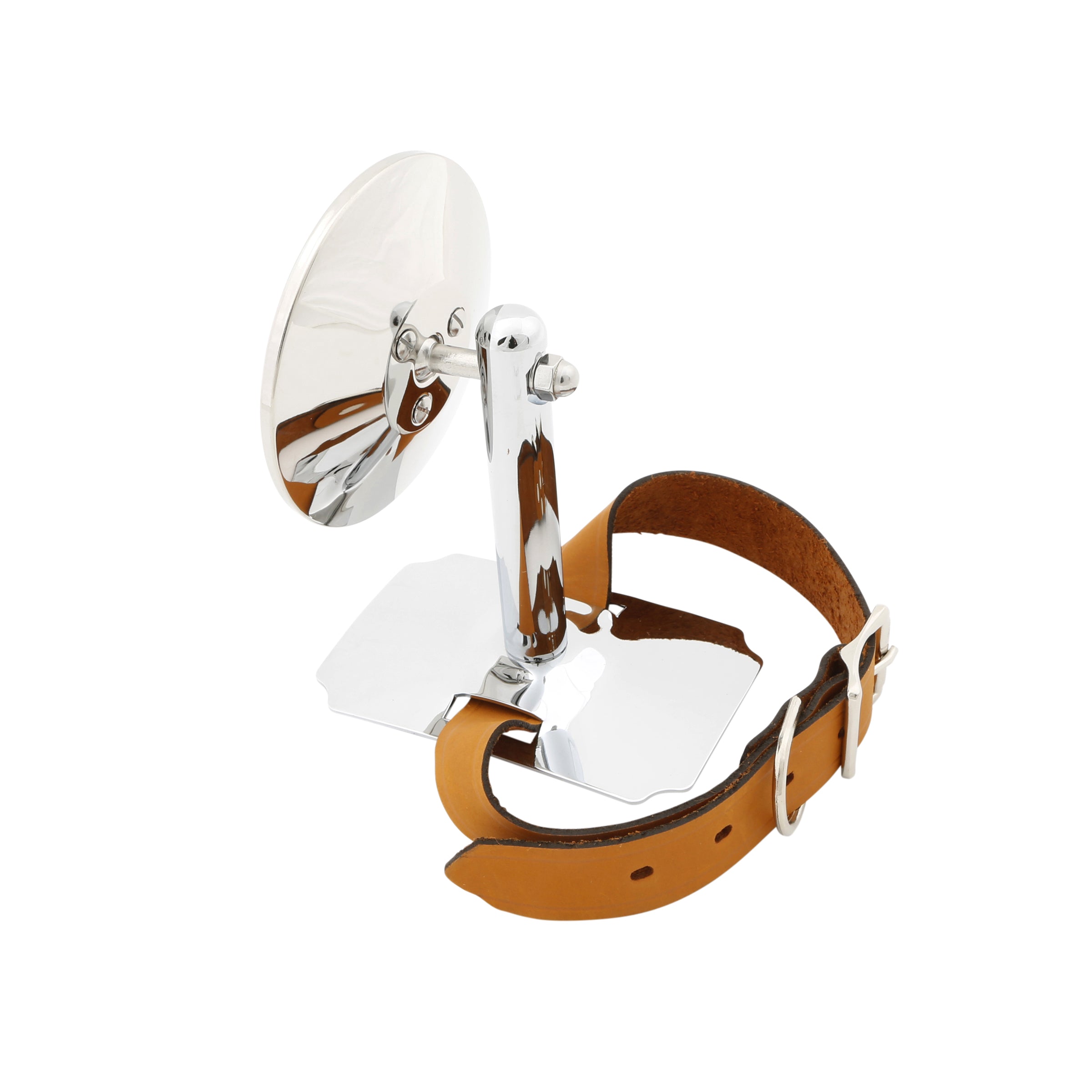 Mirror (Side-Mount) with Leather Strap • 1928-31 Model A Ford