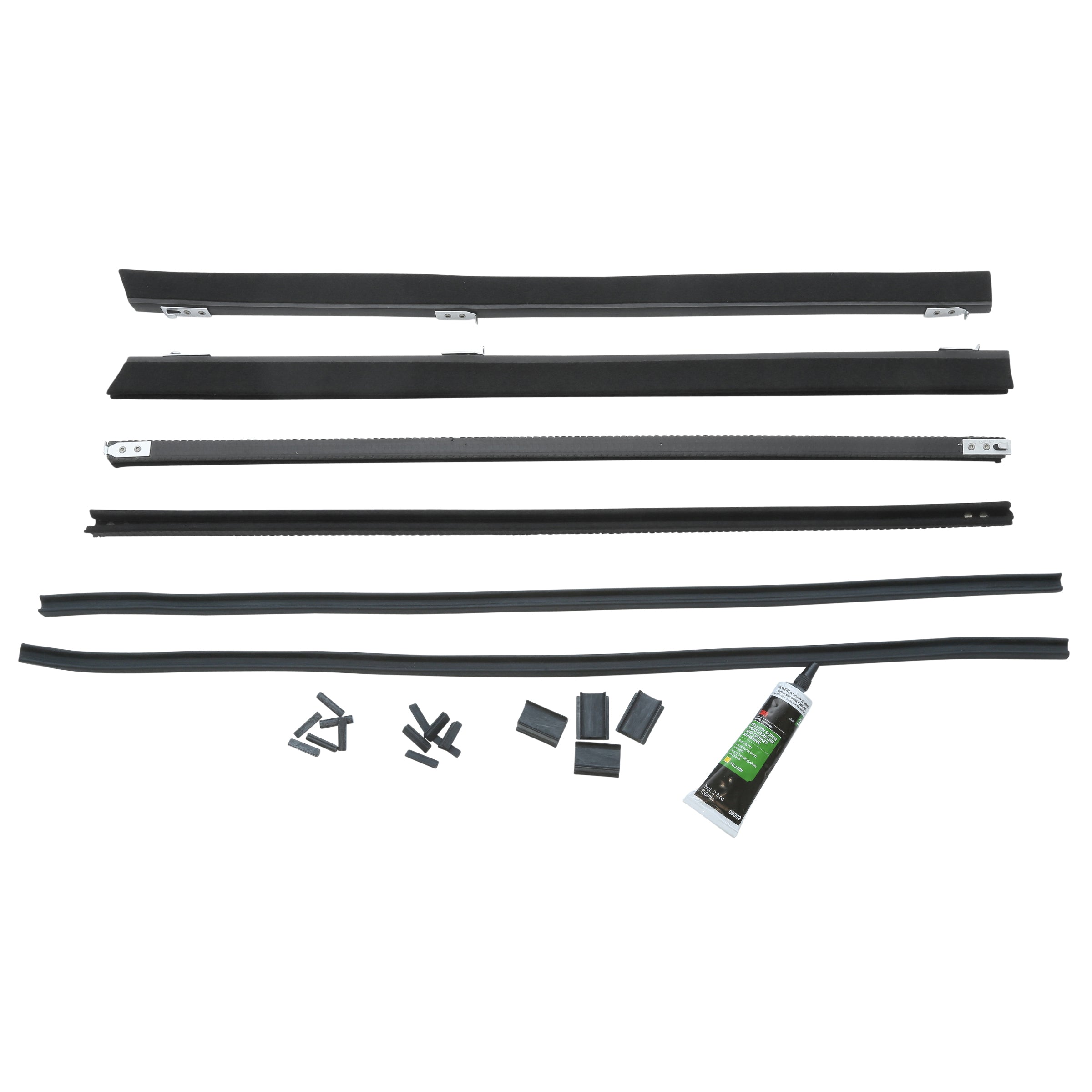 Window Channel Kit (Front Door)  • 1932 Ford 5 Window Coupe, Tudor Sedan & Fordor Sedan