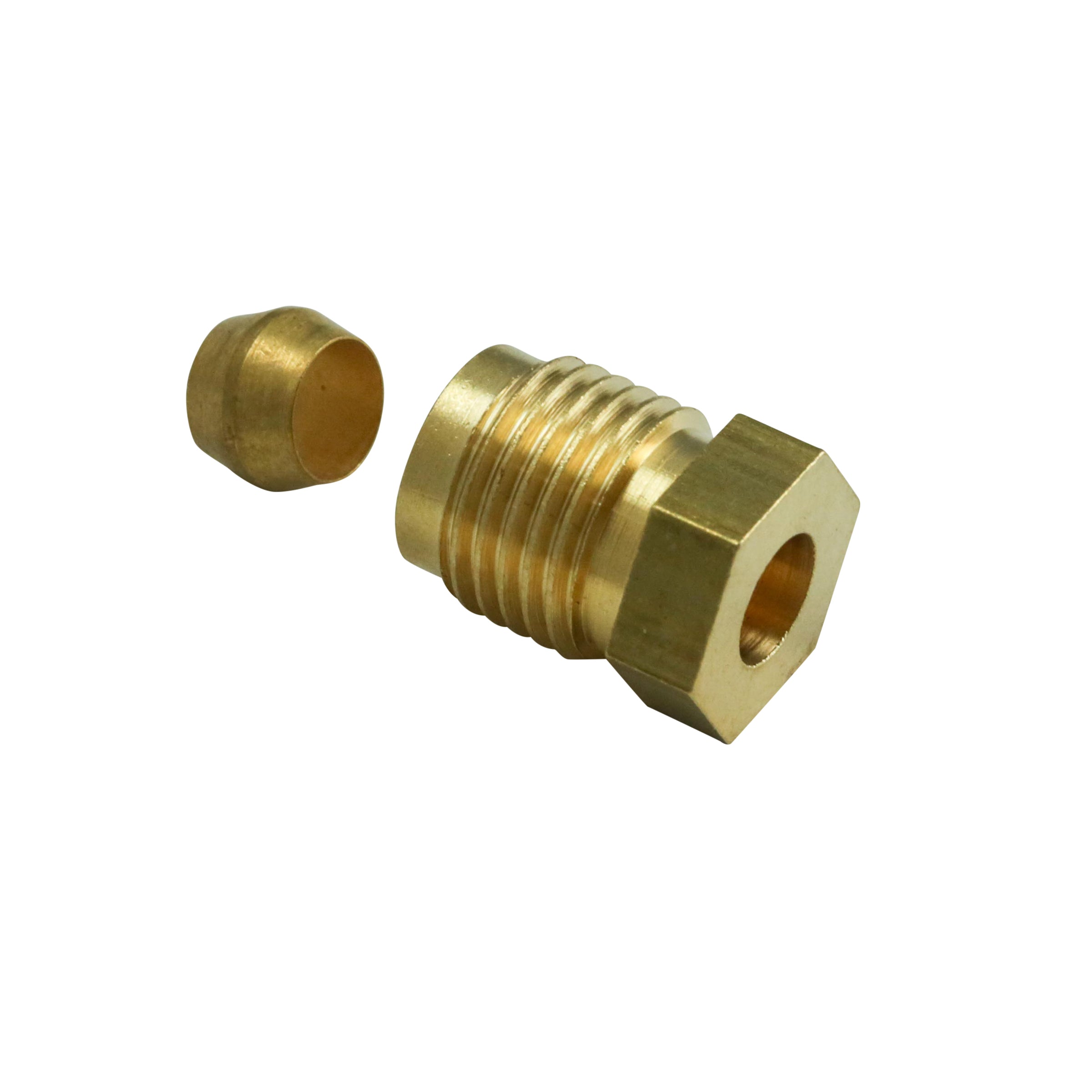 Fuel Line Nut & Ferrile • 1932-48 Ford Passenger & 1932-47 Pickup