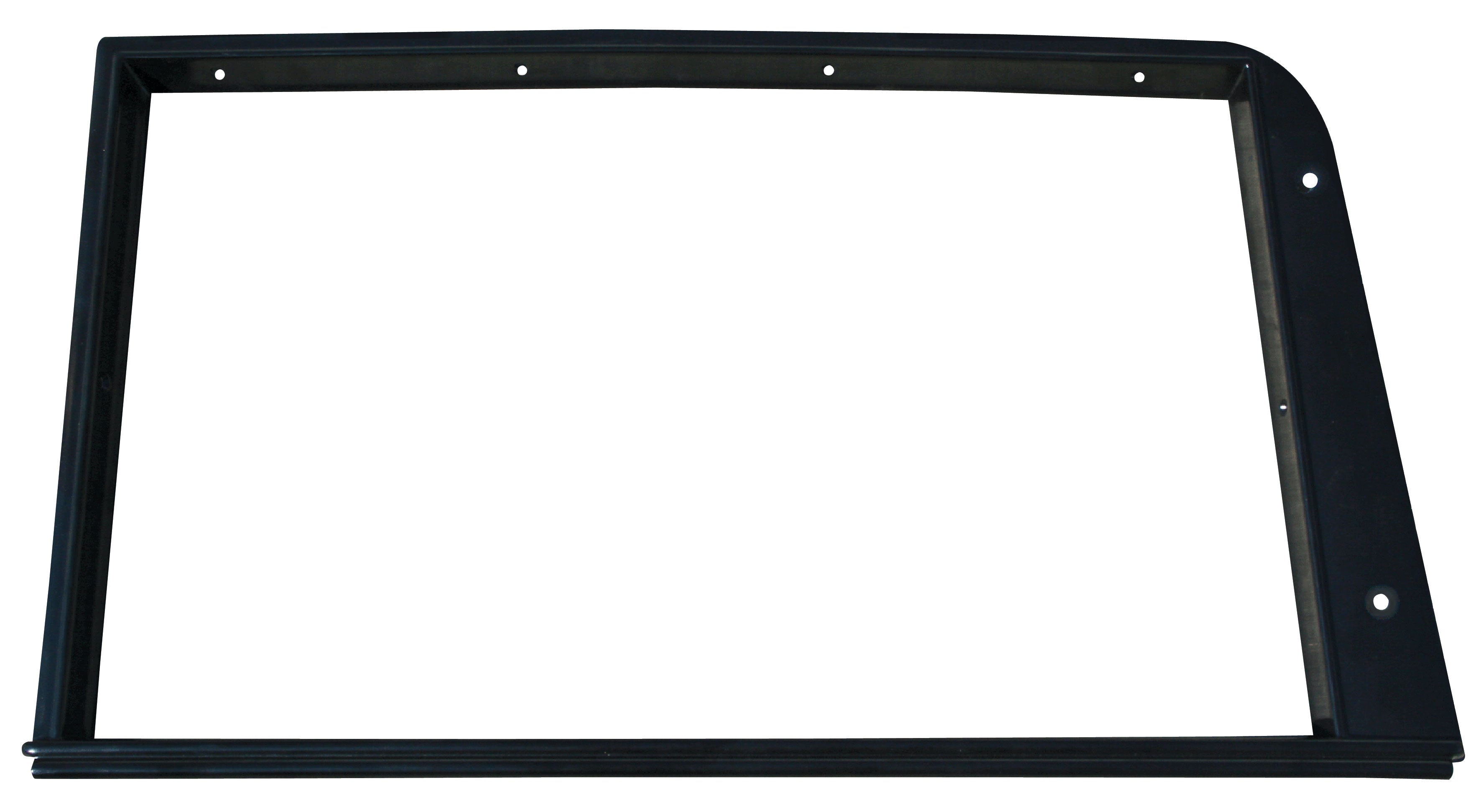 Door Window Garnish Molding (Plain, Left)  • 1932 Ford 5 Window