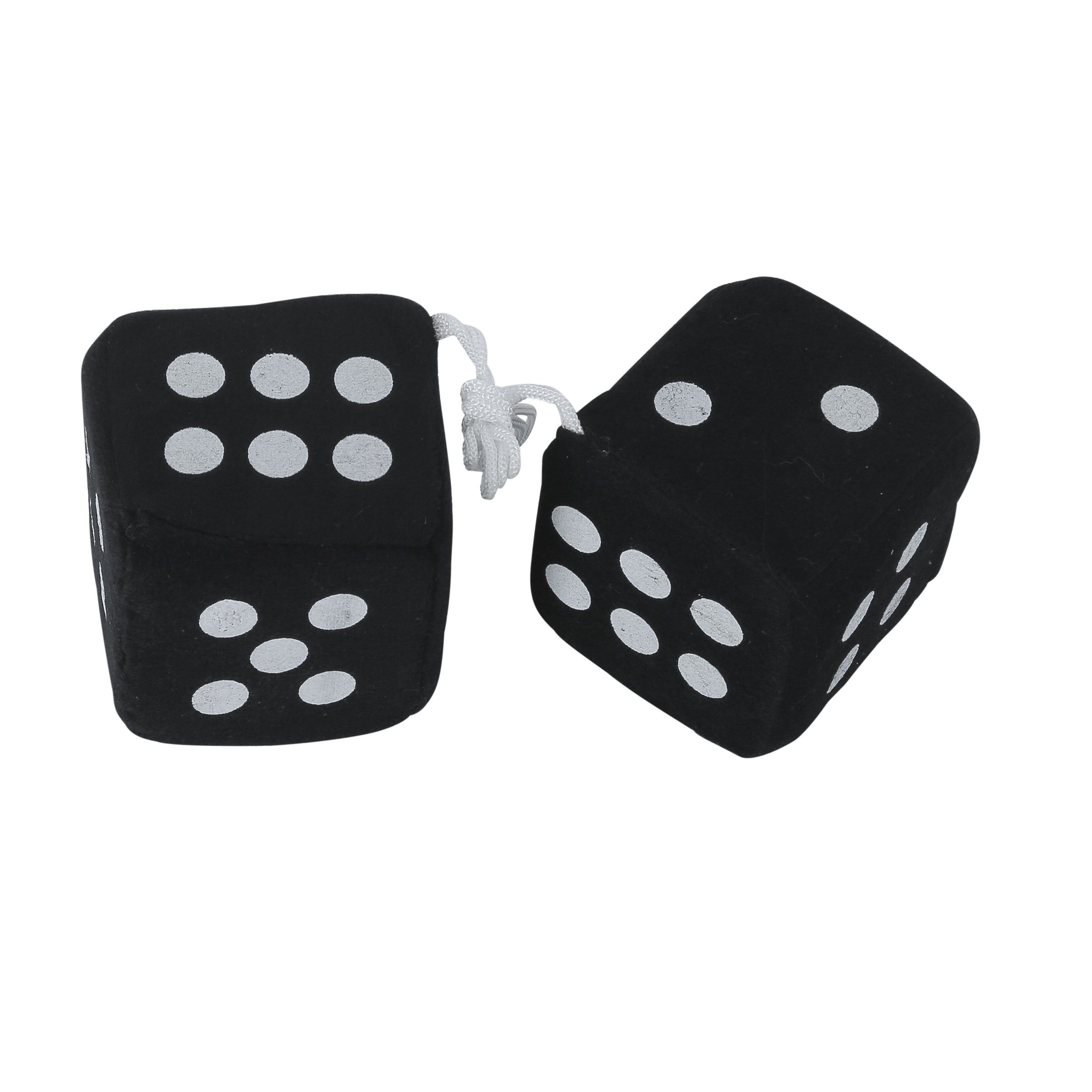 Fuzzy Dice (Black) • 50's Style