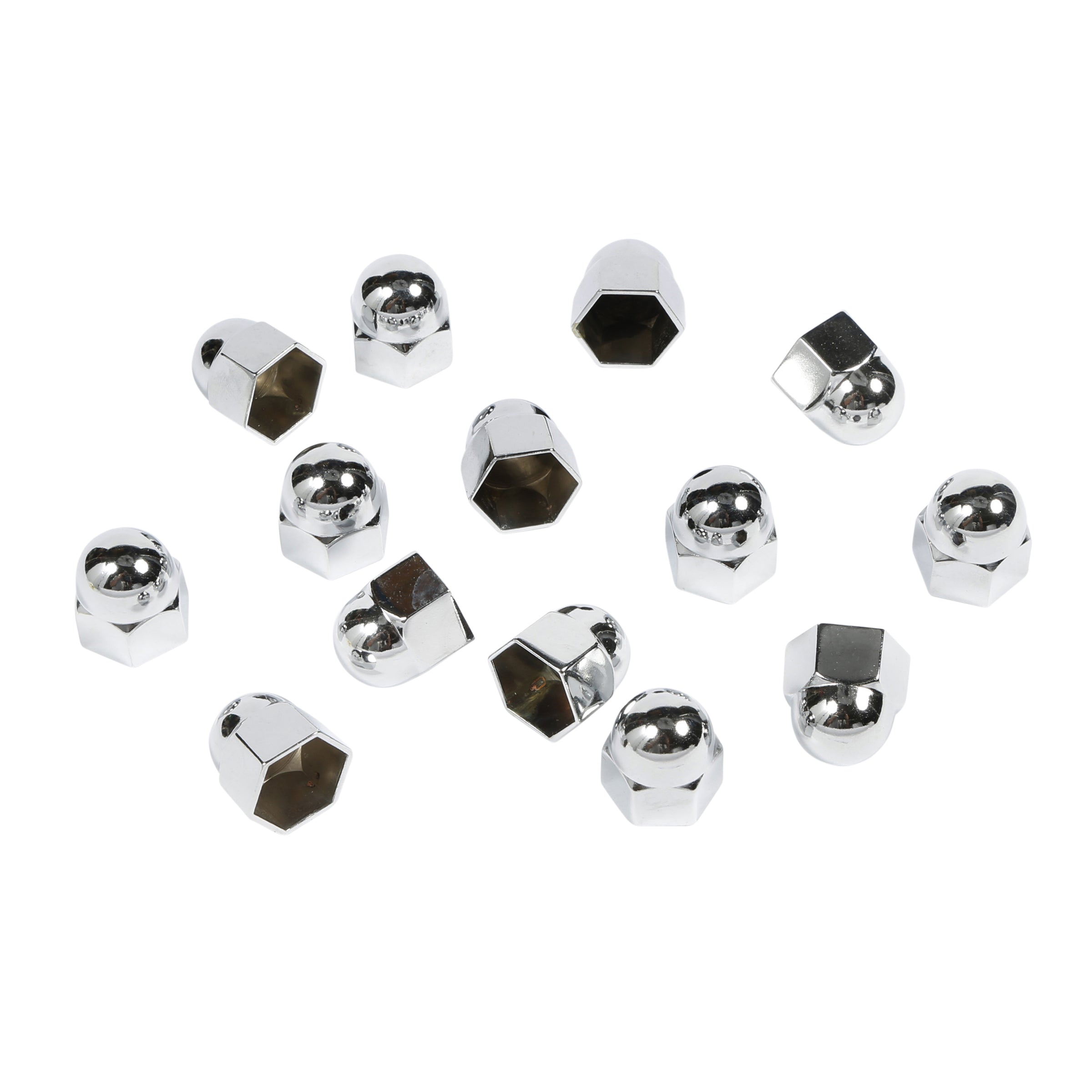 Cylinder Head Nut Covers (Chrome) • 1928-31 Model A Ford