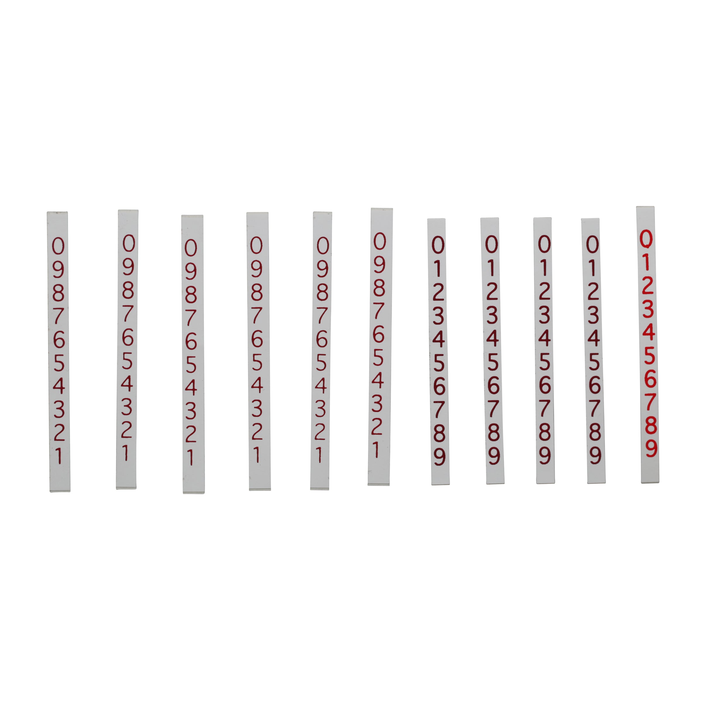 Speedometer Mileage Wheel Decal Set • 1940 Ford Passenger & Pickup.
