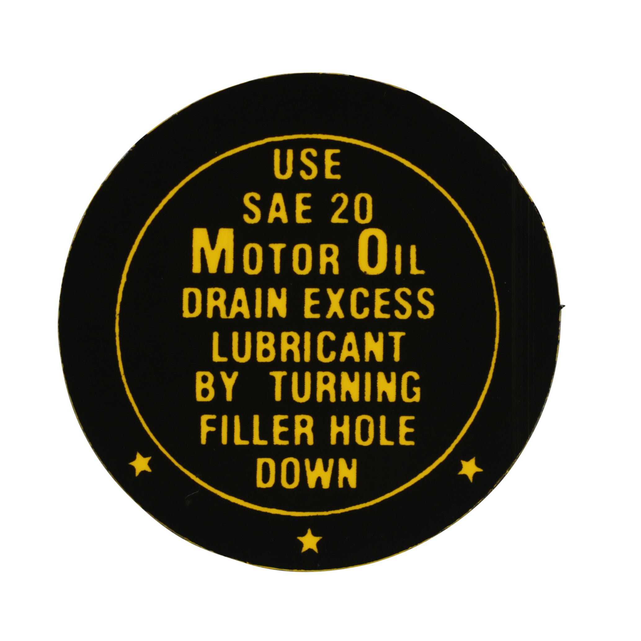 Engine Compartment Decal • 1942-48 Ford
