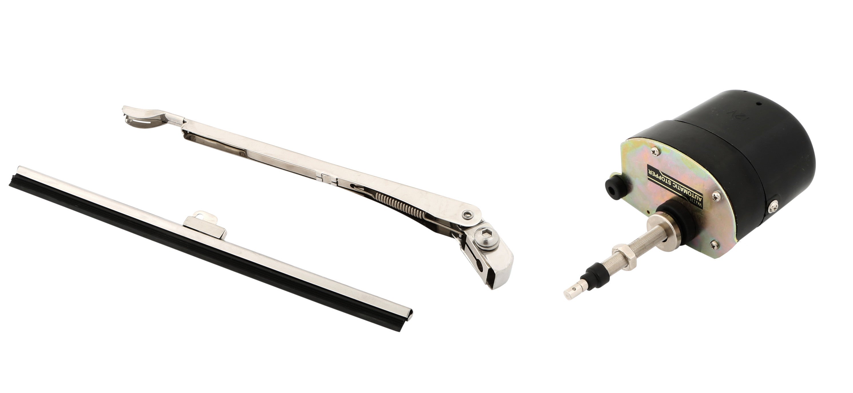 Windshield Wiper Motor Kit (Black 12 Volt) • 1932-39 Ford Passenger & Pickup
