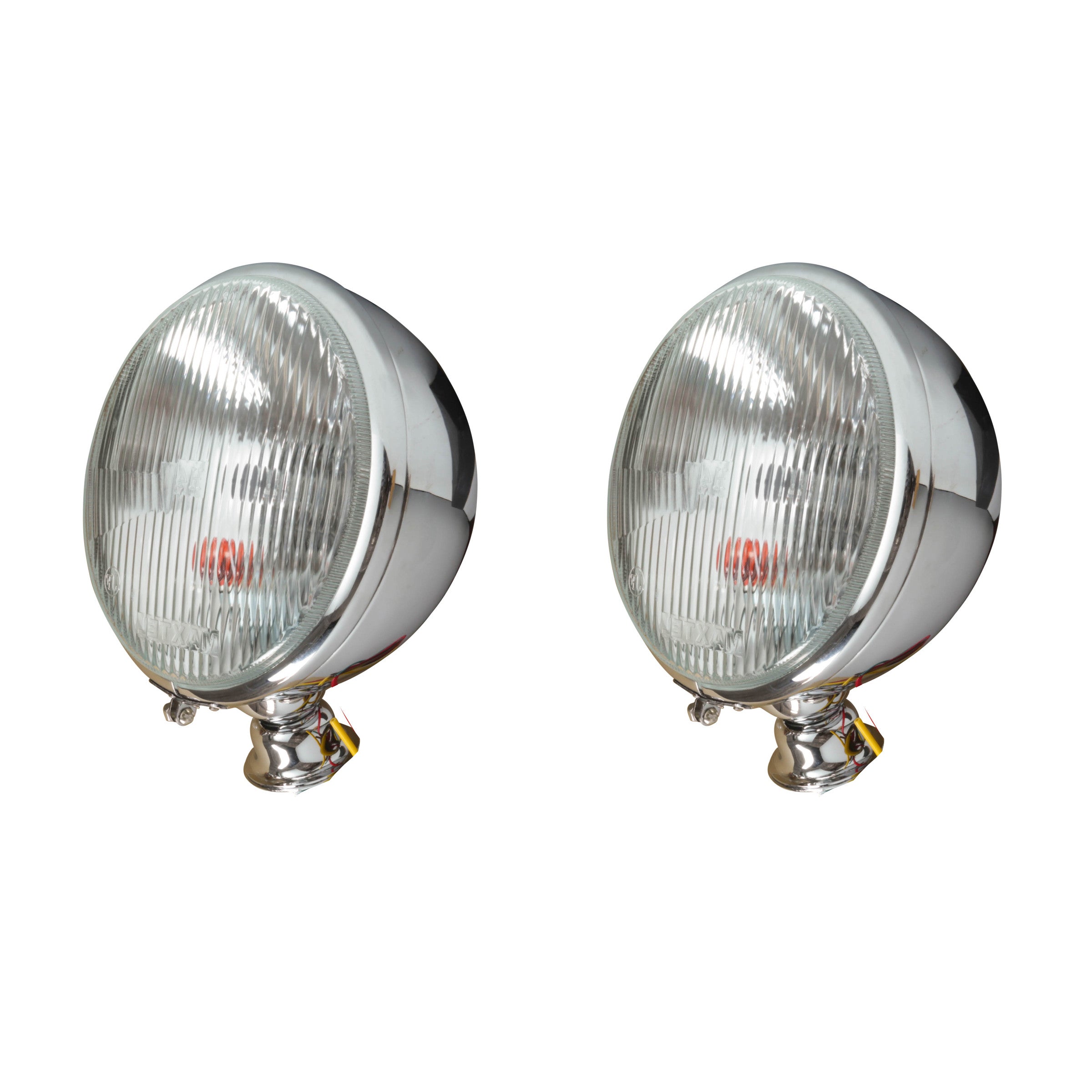 Headlights (Chrome with Turn Signal) • King Bee Style