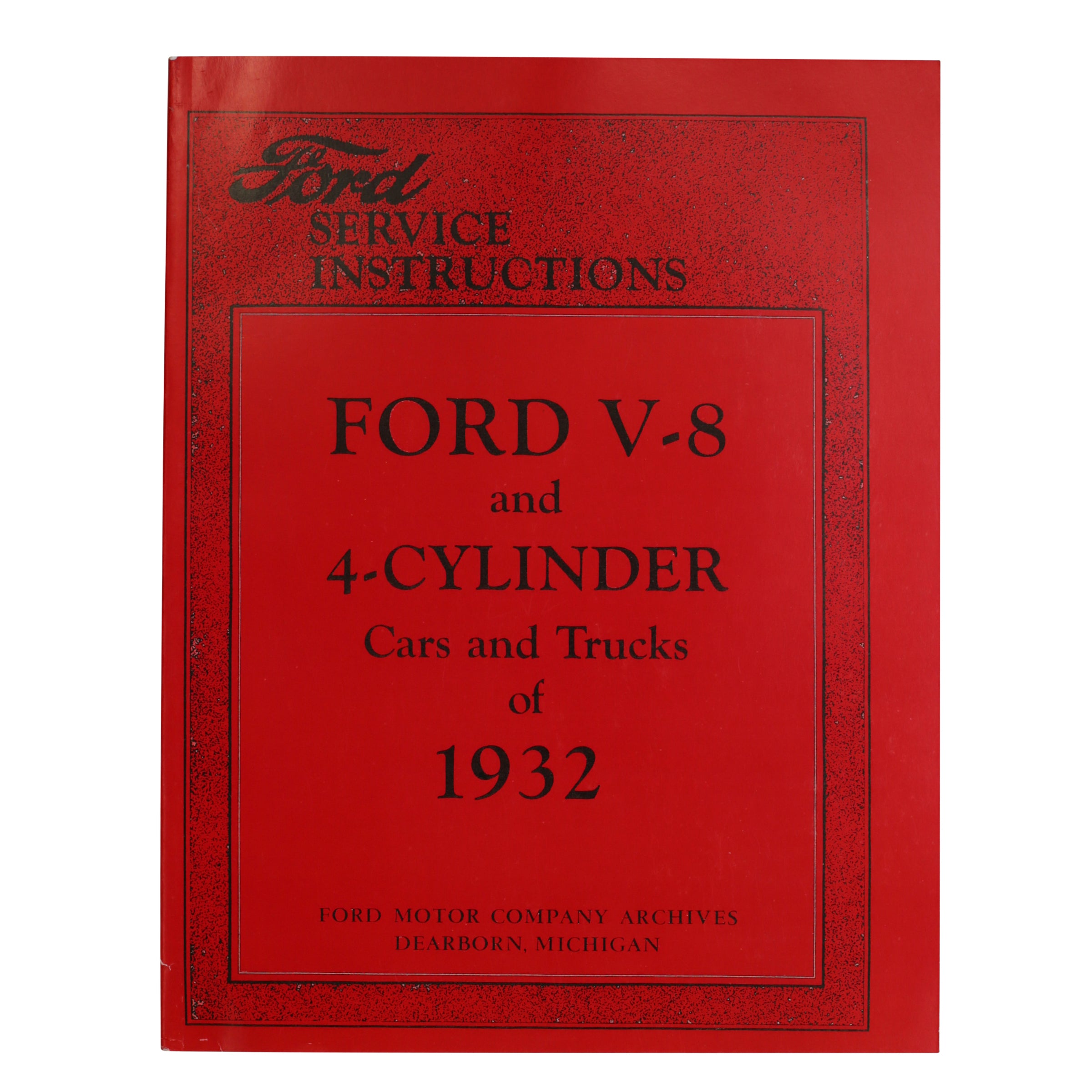 Service Bulletins  • 1932 Ford