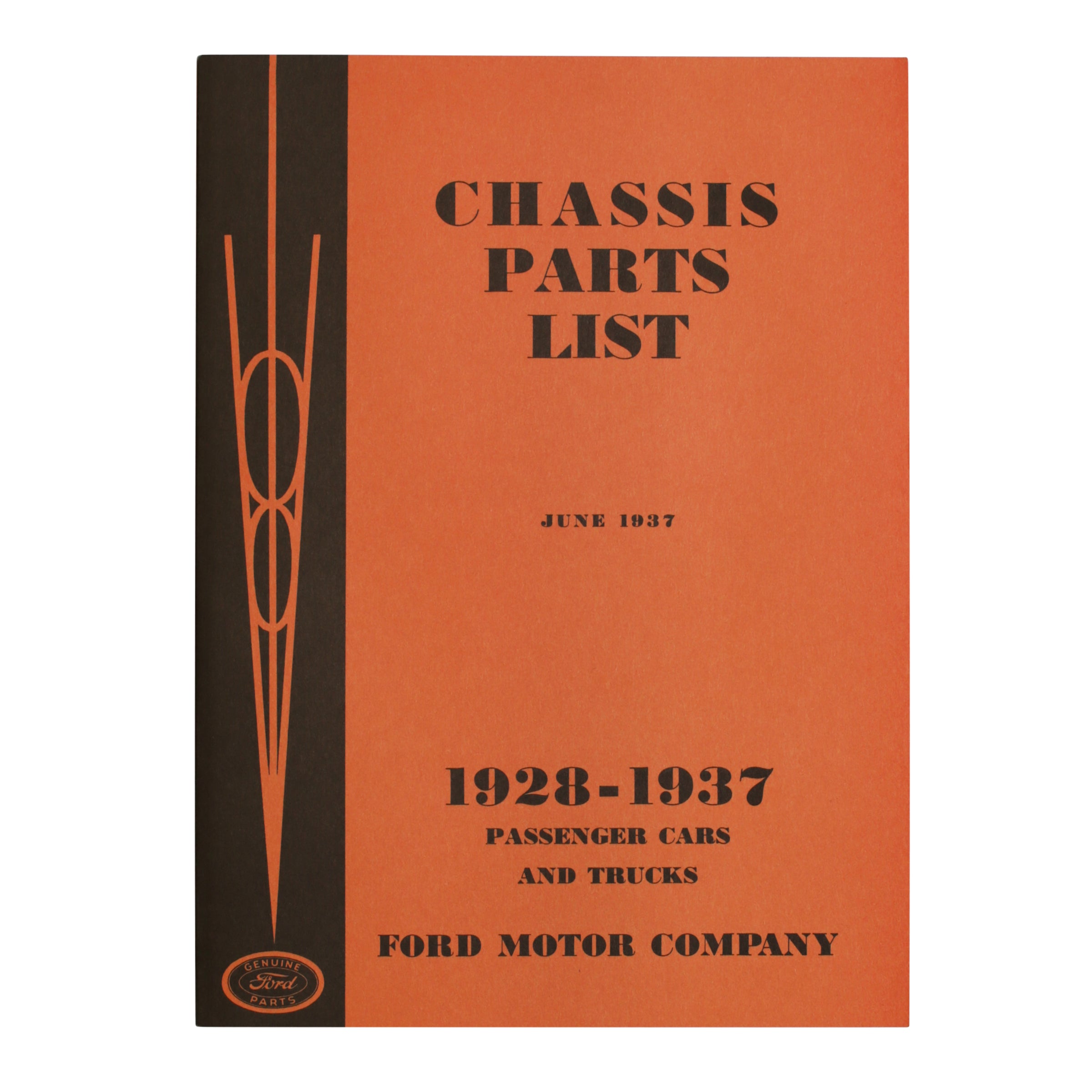 Ford Chassis Parts List • 1928-37 Ford