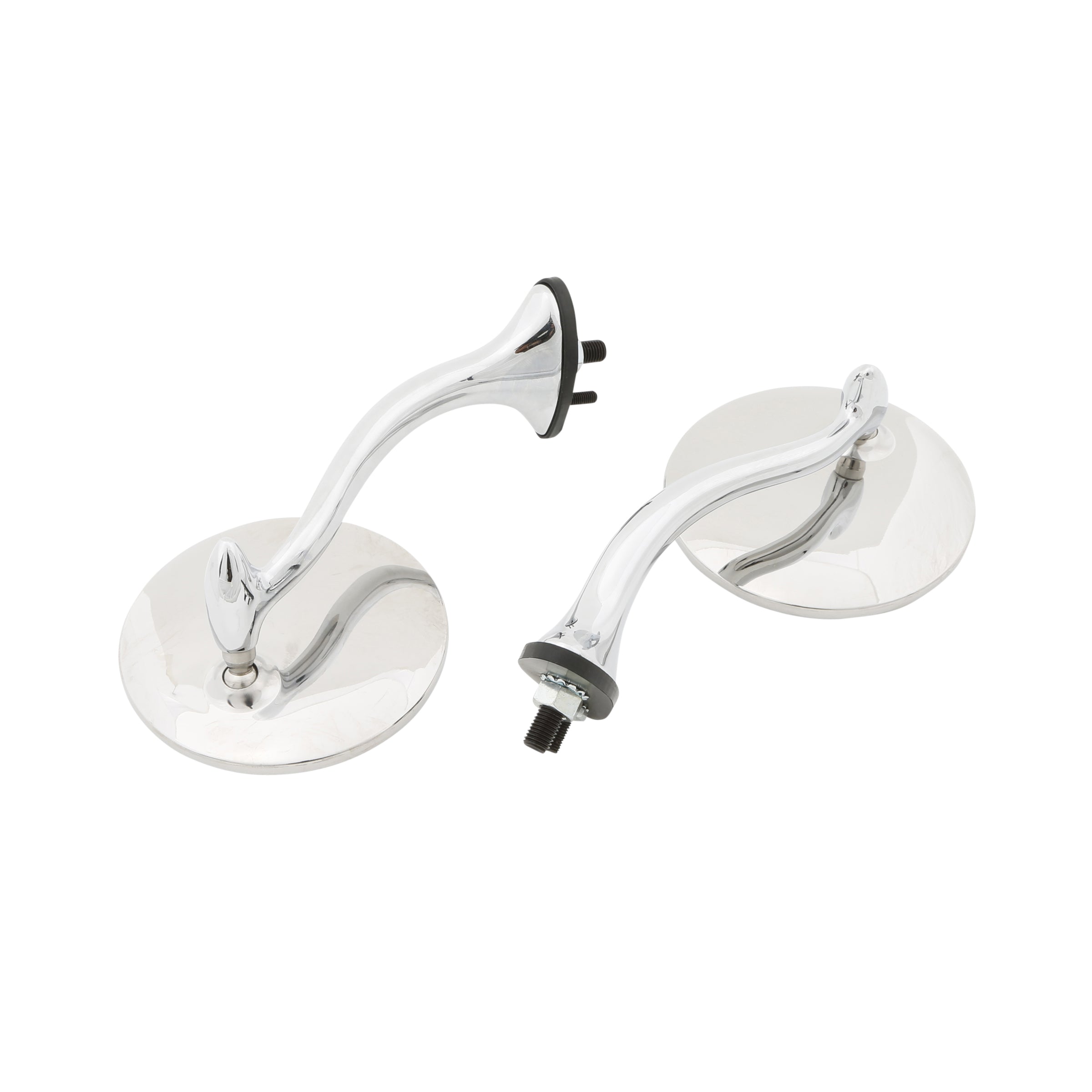 Swan Style Mirrors (Round) • Ford Universal
