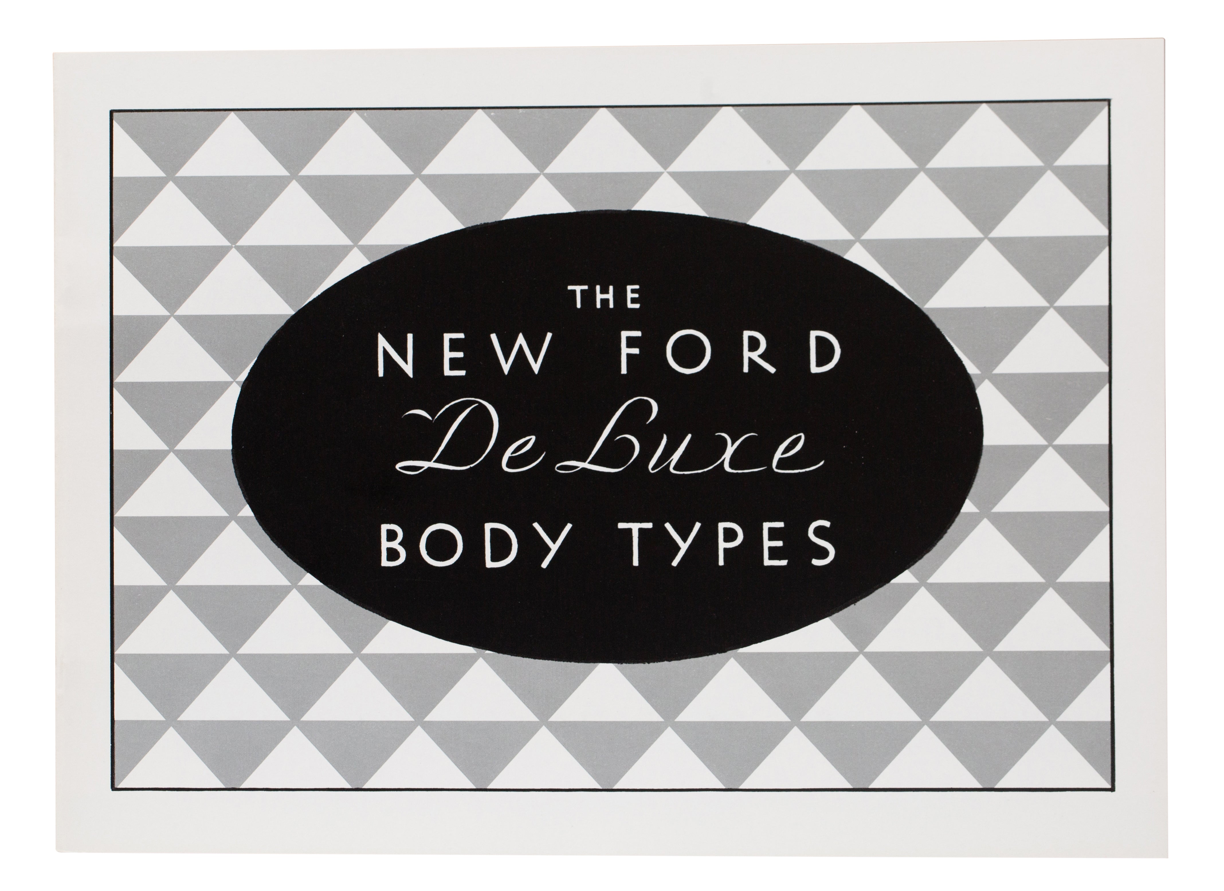 Sales Brochure  • 1931 Ford Model A Passenger Deluxe