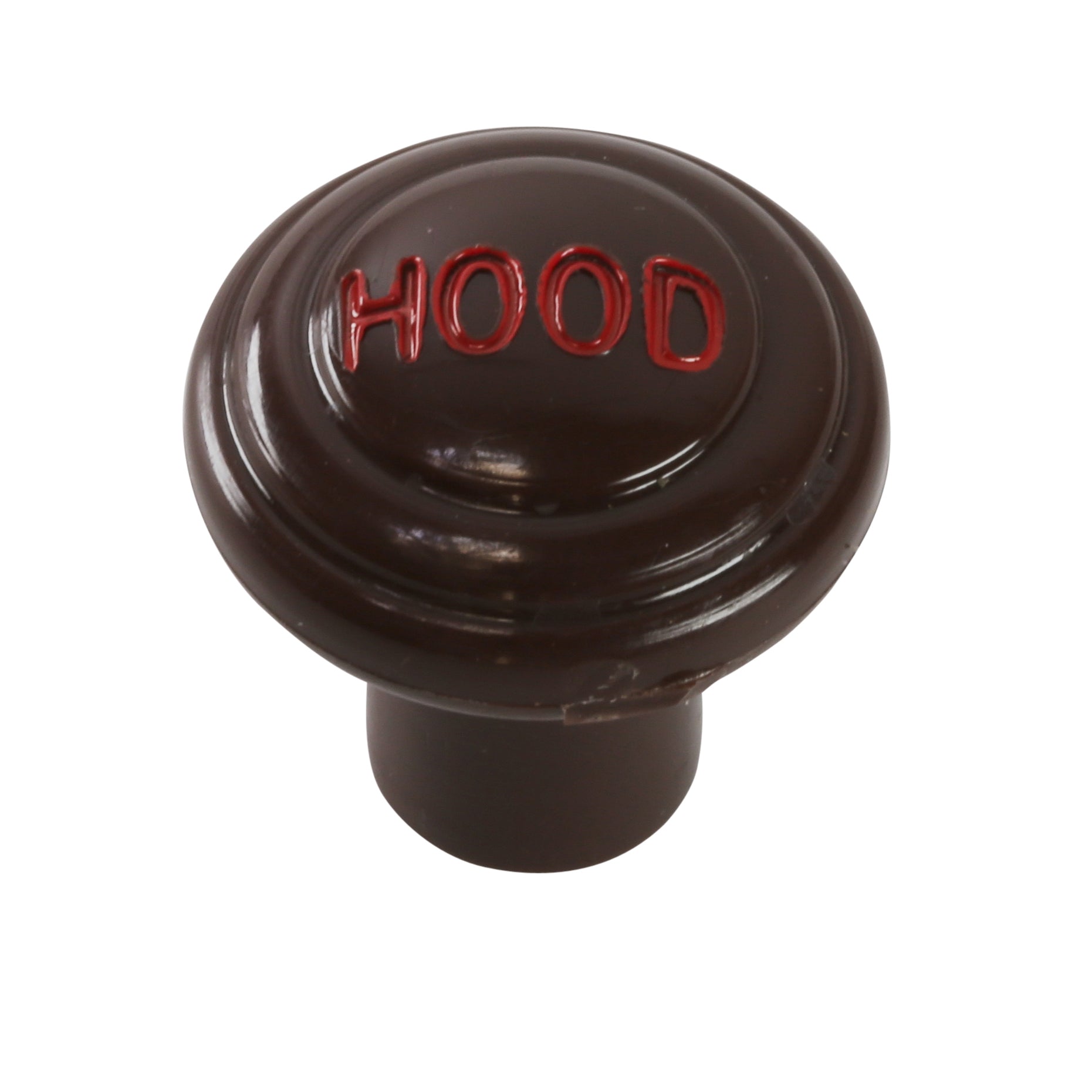 Hood Pull Knob (Maroon) • 1942 Ford Deluxe