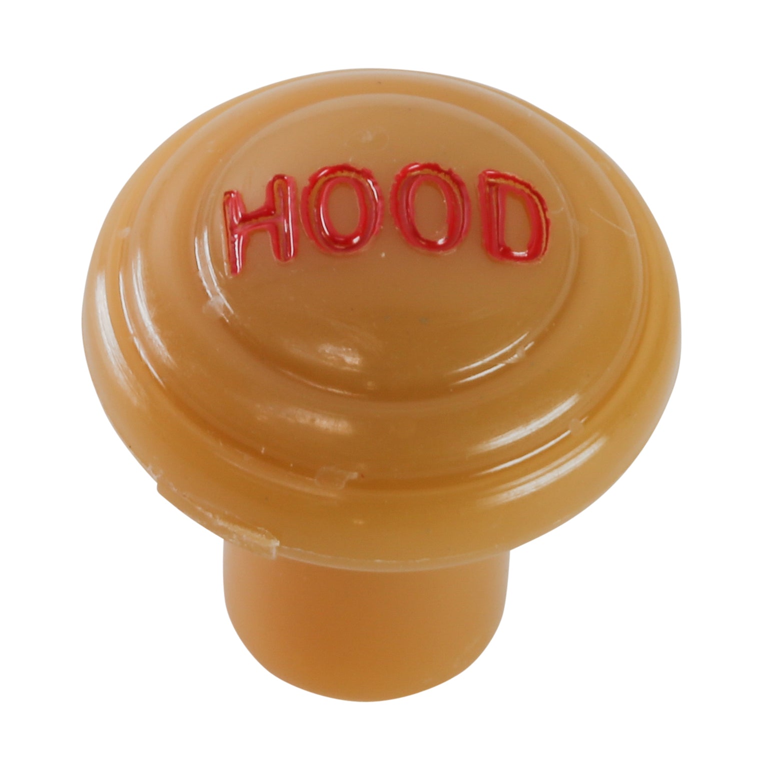 Hood Pull Knob (Butterscotch) • 1942 Ford Super Deluxe