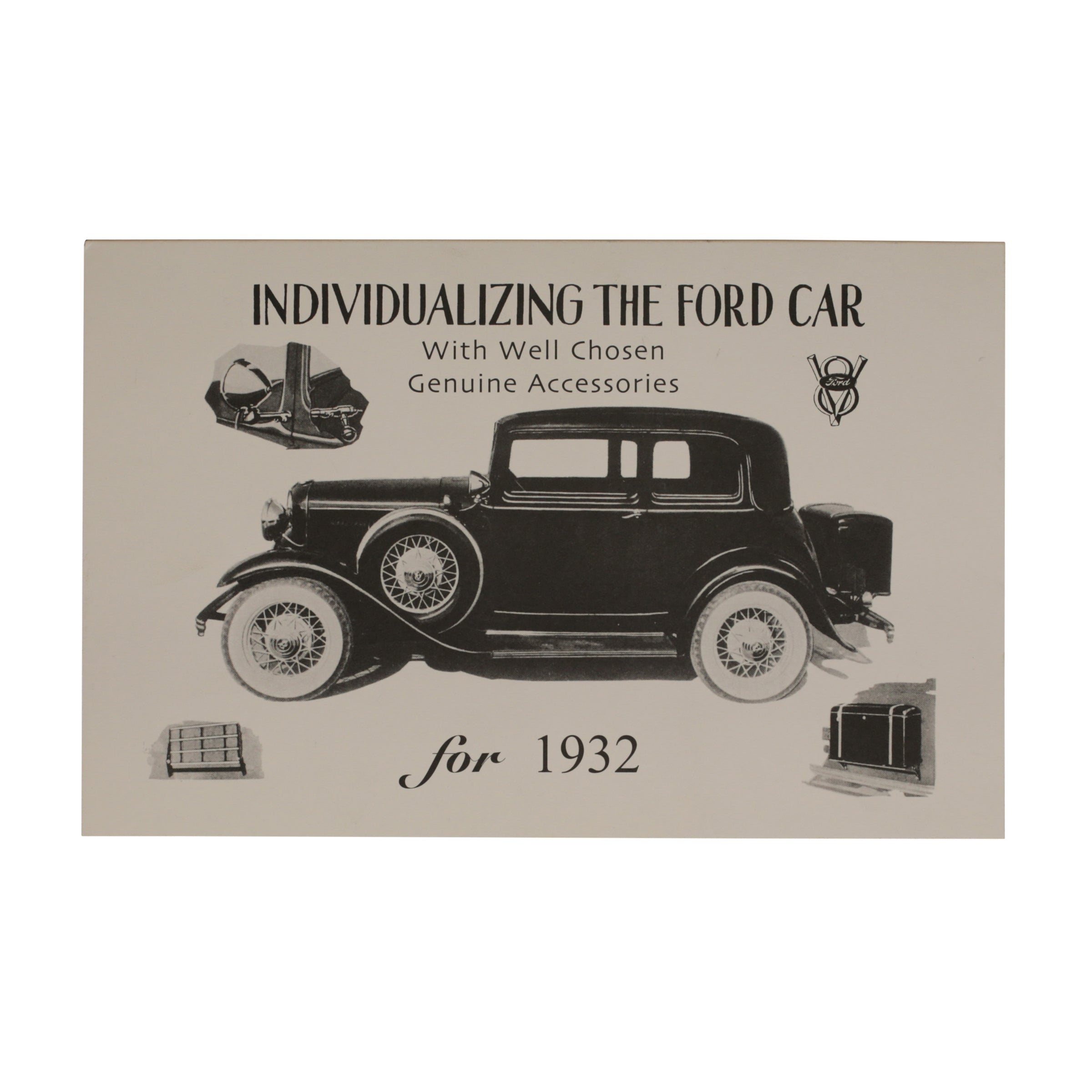 Accessories Brochure  • 1932 Ford