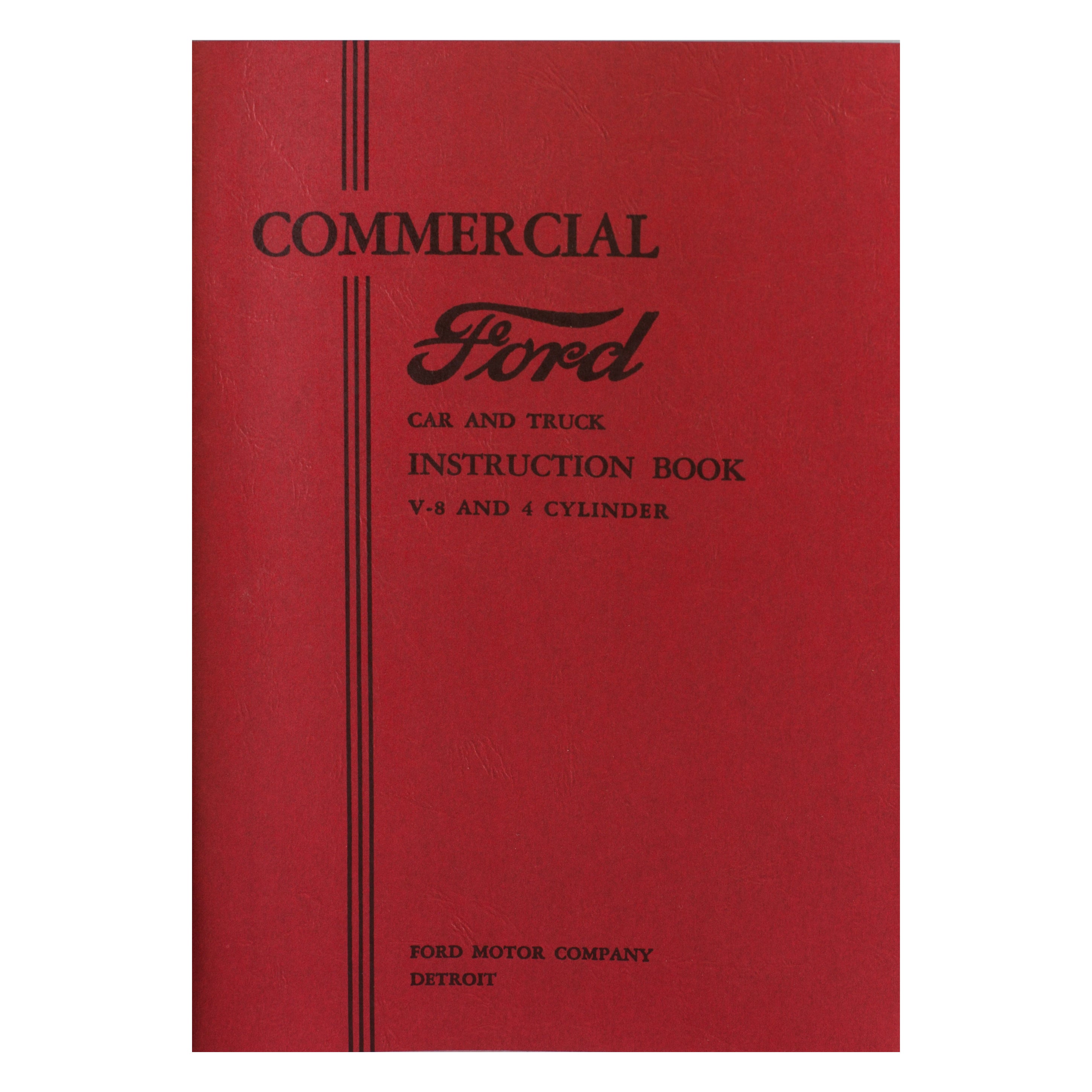 Owners Manual • 1933 Ford Pickup