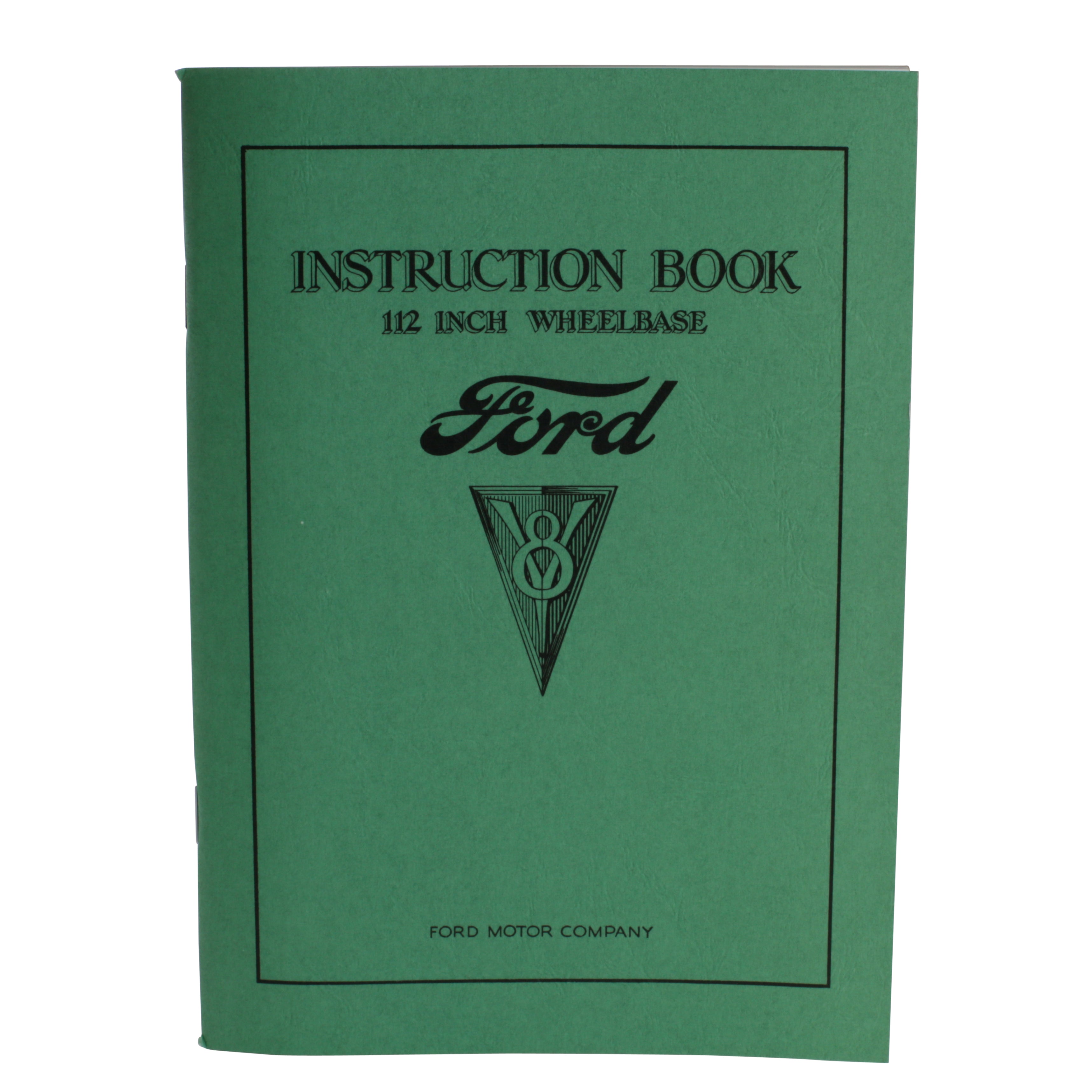 Owners Manual • 1934 Ford V-8
