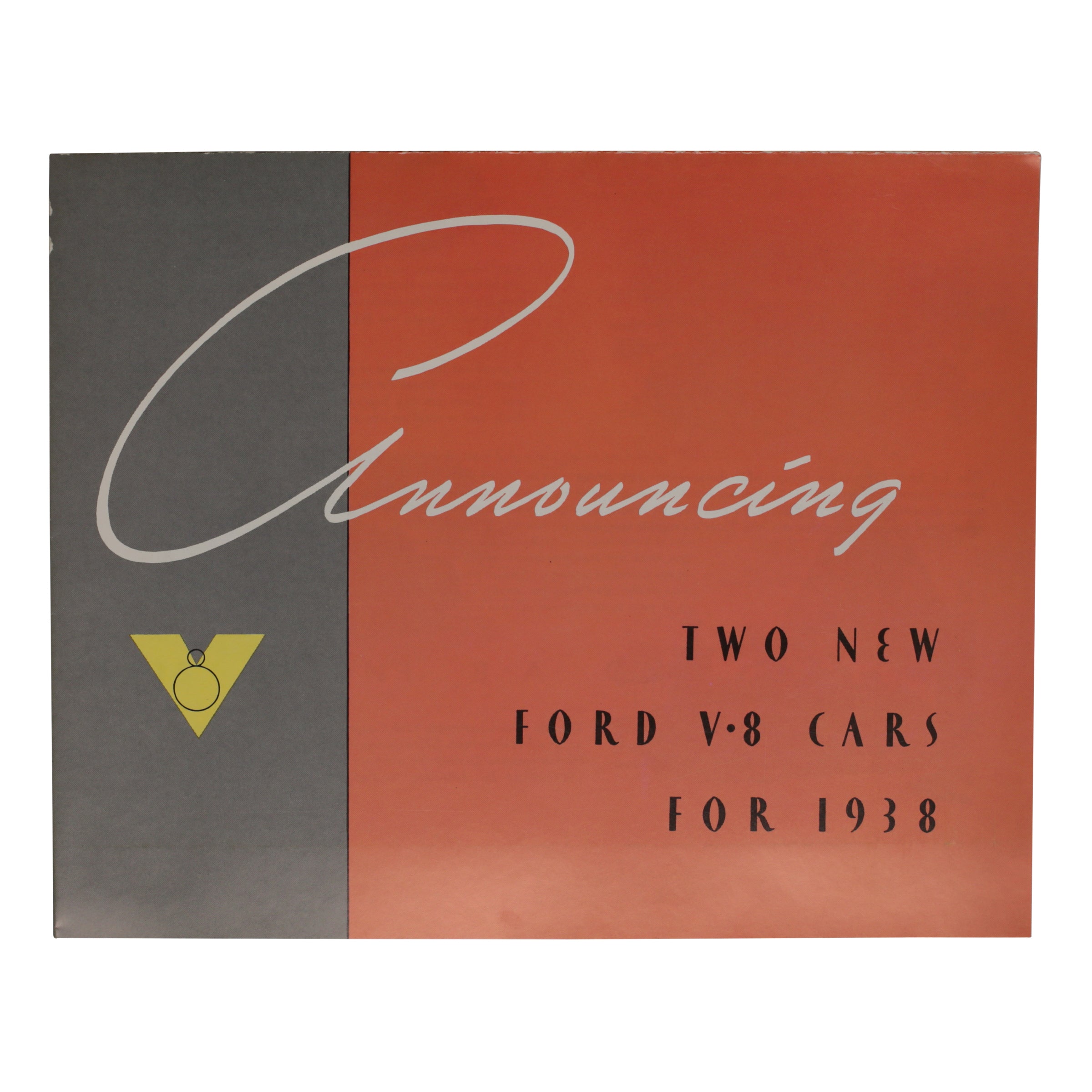 Sales Brochure  • 1938 Ford