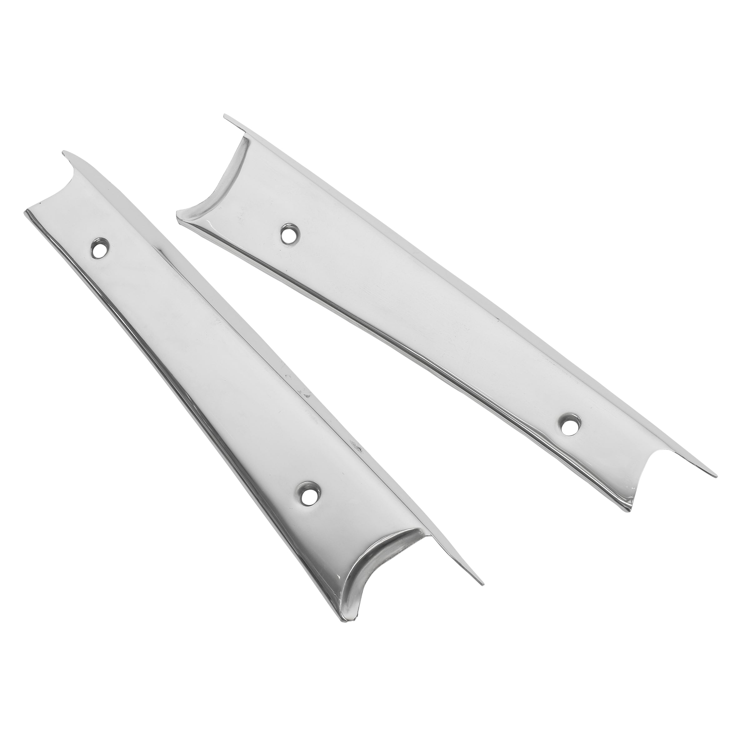 Windshield Upright Garnish Moldings (Stainless Steel) • 1933-34 Ford Closed Car