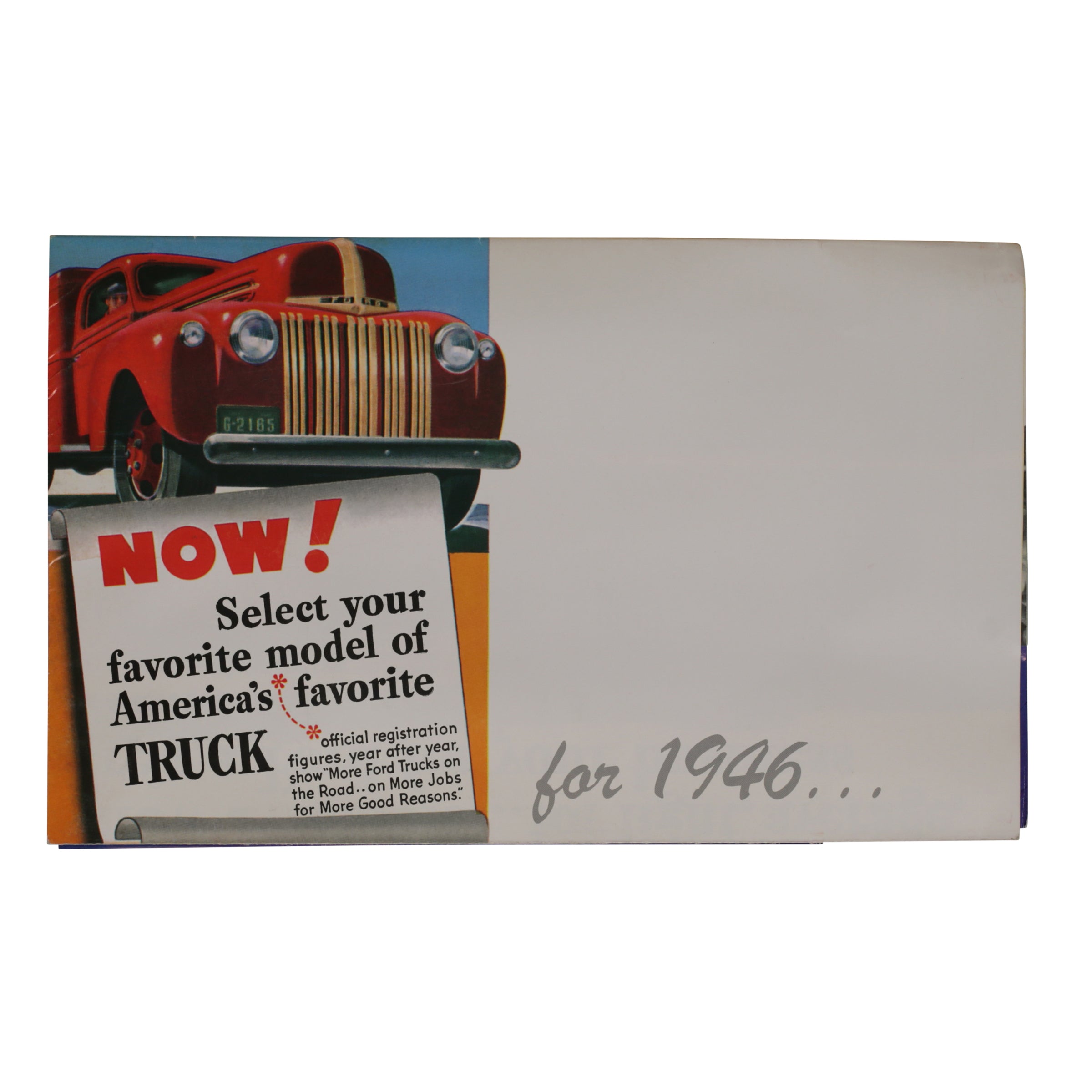 Sales Brochure • 1946 Ford Pickup