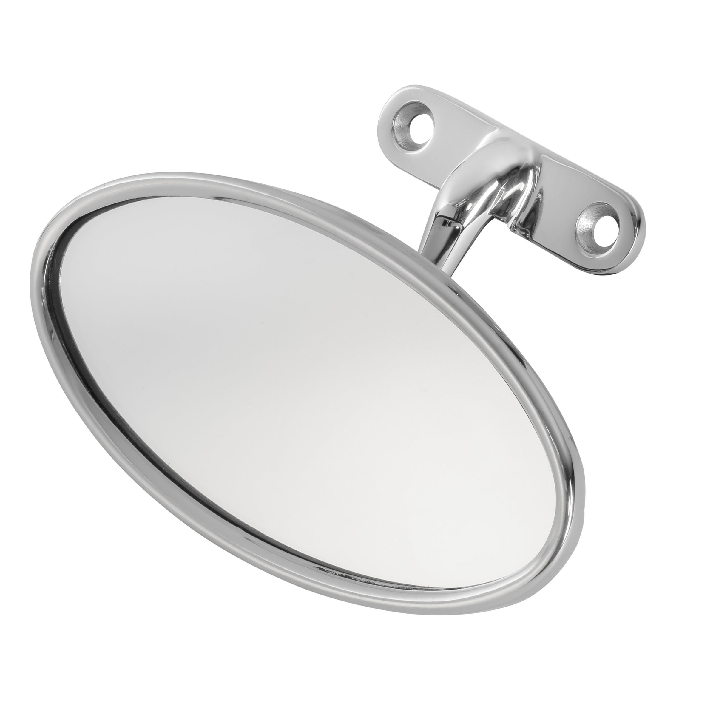 Custom Inside Interior Dash Mounted Mirror For Ford Models 1929-1936 - Polished Stainless Steel