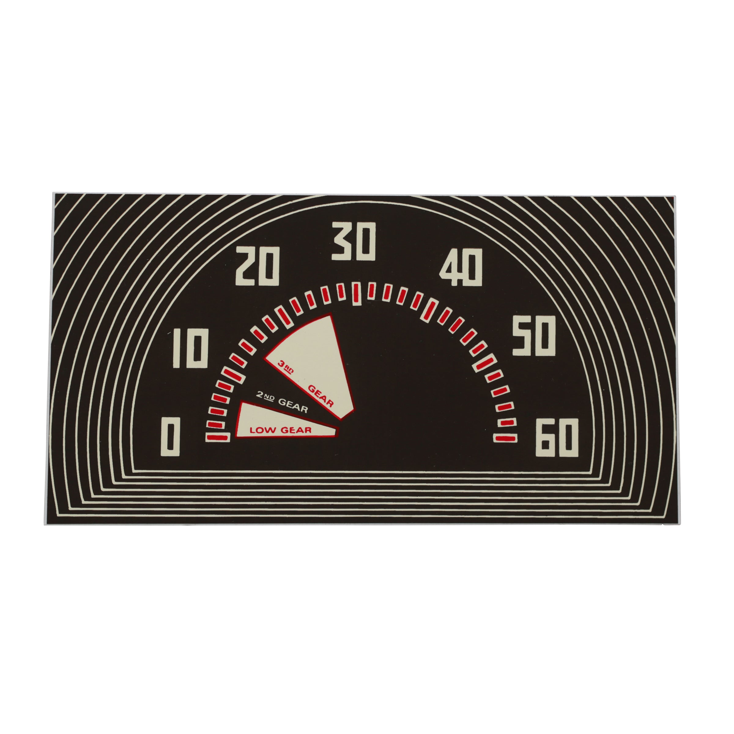 Speedometer Face Plate • 1942-47 Ford 1/2 Ton Truck