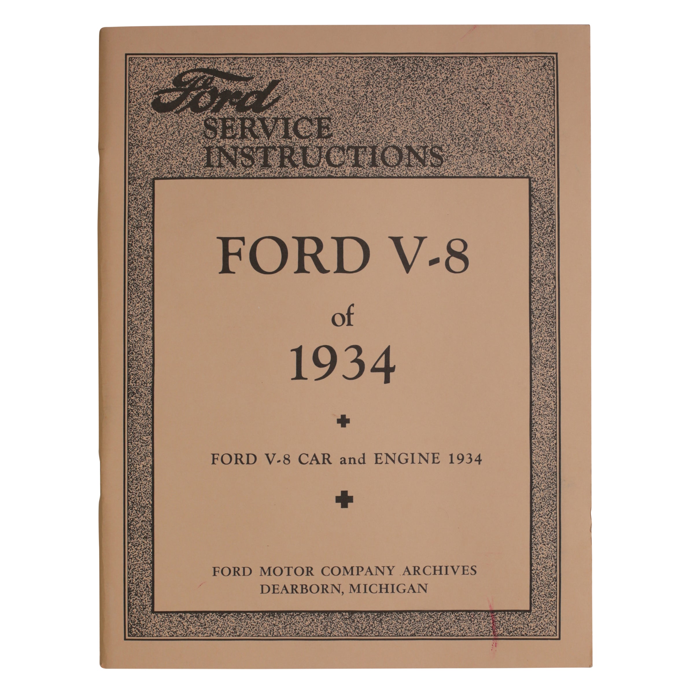 Service Bulletins  • 1934 Ford